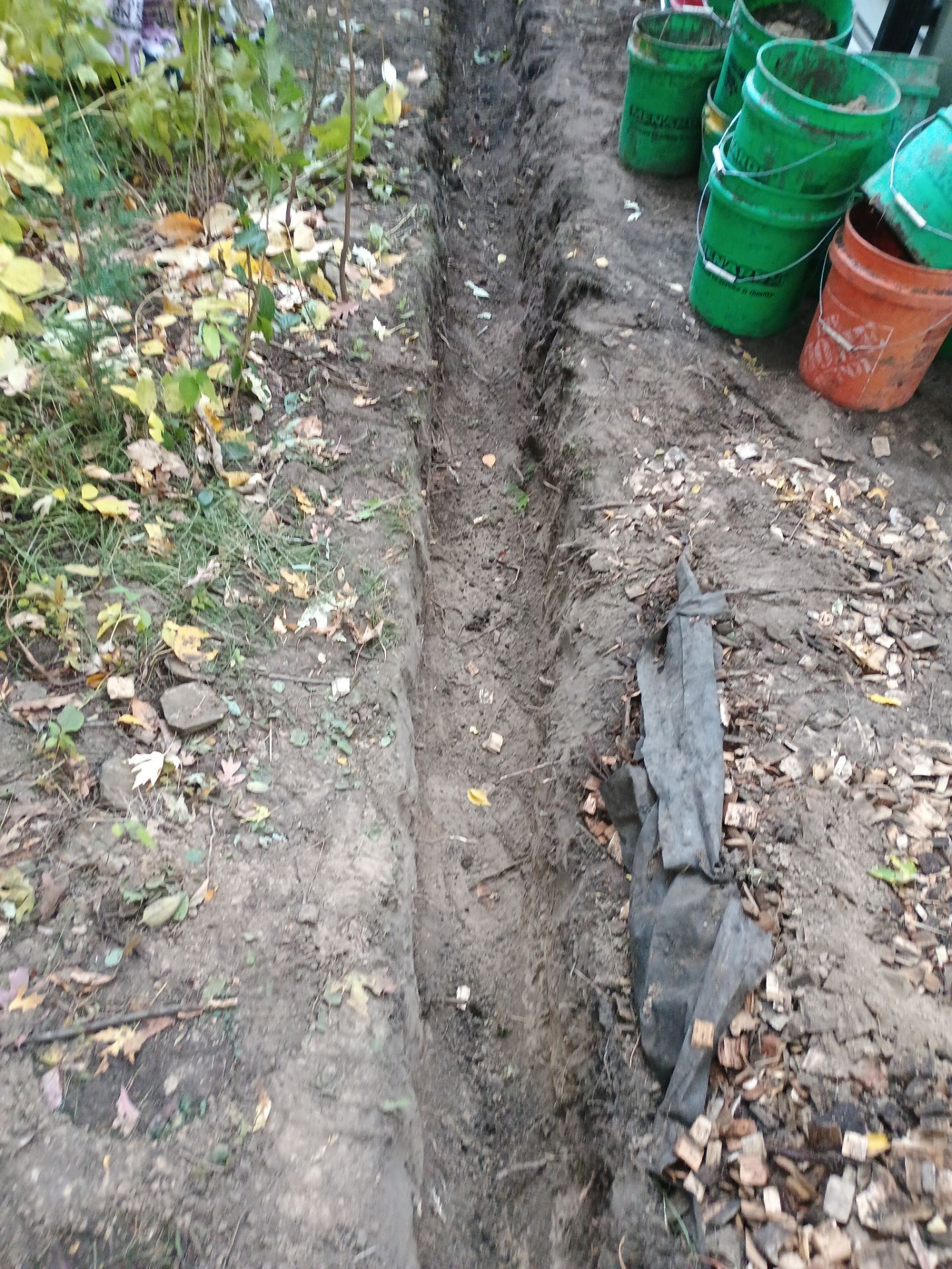 A French Drain for Maya by Waterproofing Northeast