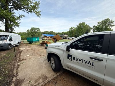 Structural Roof Restoration and Porch Repair in Hernando MS