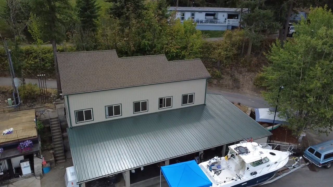 East Hudson Bay Road Bayview Idaho by Alpine Roofing
