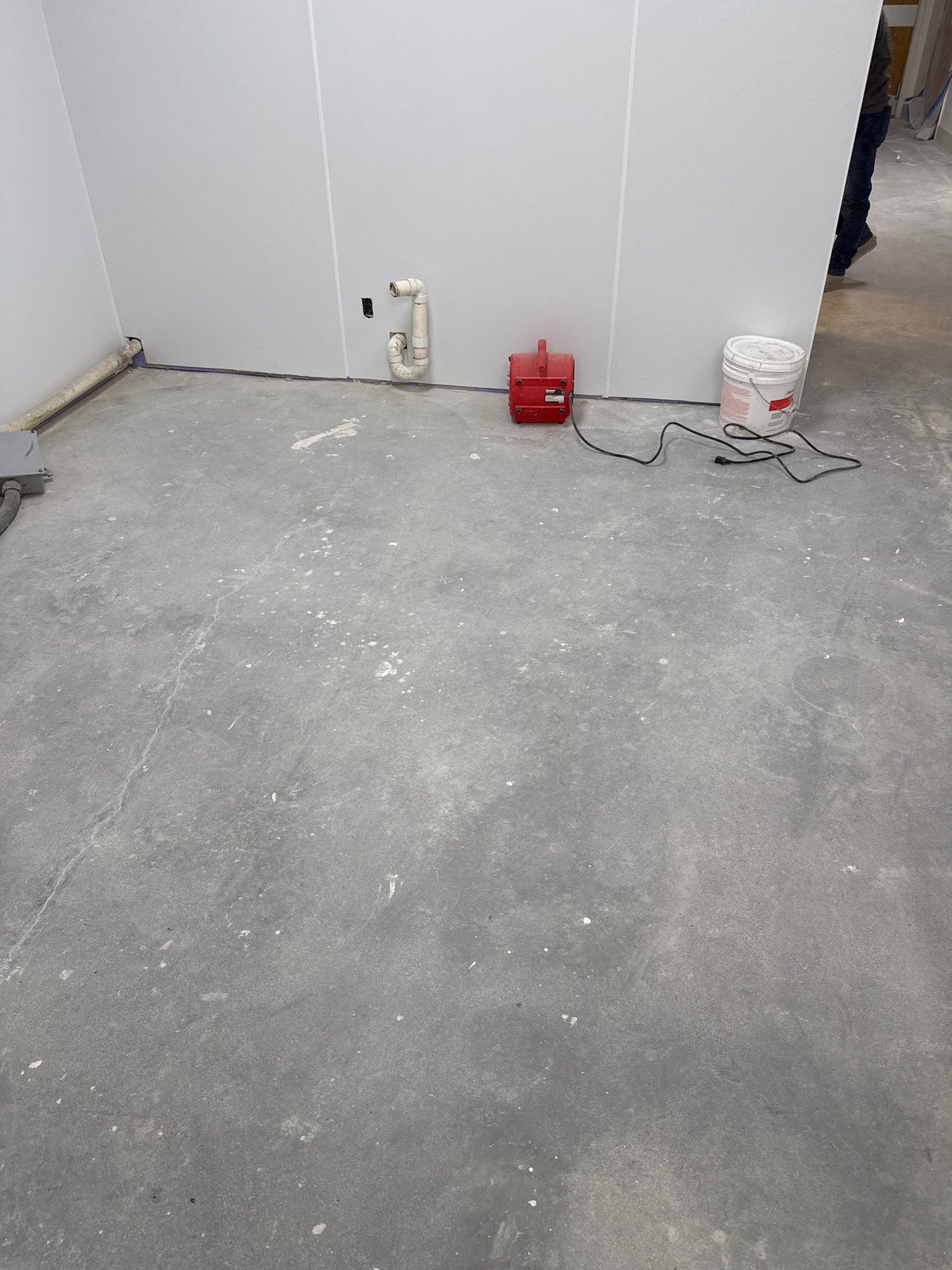 Commercial Kitchen Floor Remodel at Elks, Winchester, VA by Tailored Concrete Coatings