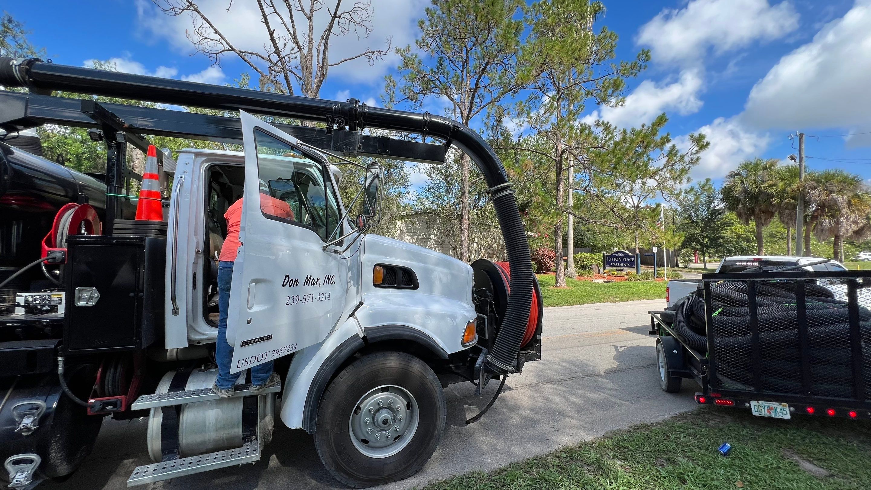 Apartment Complex Storm Water System Cleaning and Maintenance by Don Mar, Inc. Storm Water Solutions