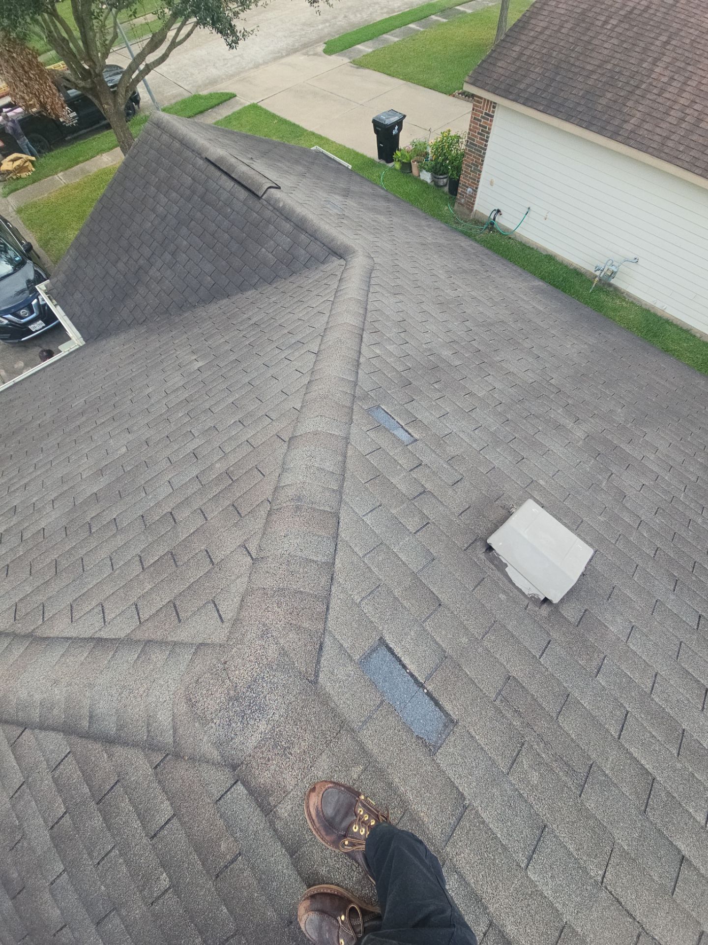 Residential Roofing Repair using Owen's Corning Duration (Lifetime) Shingles by Roof Repair Company