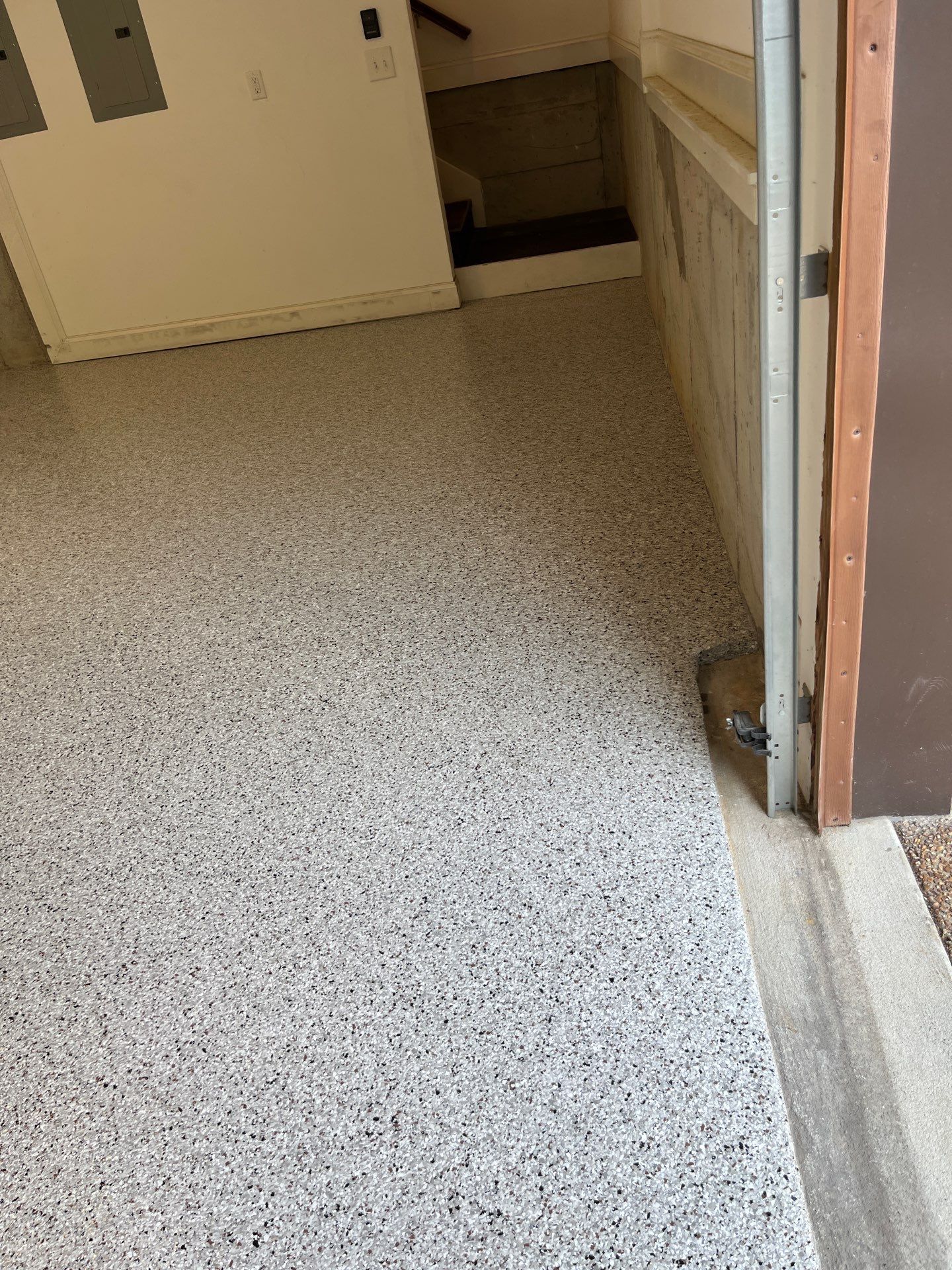 Garage Floor Coating using Coyote by My Garage Floor Guys