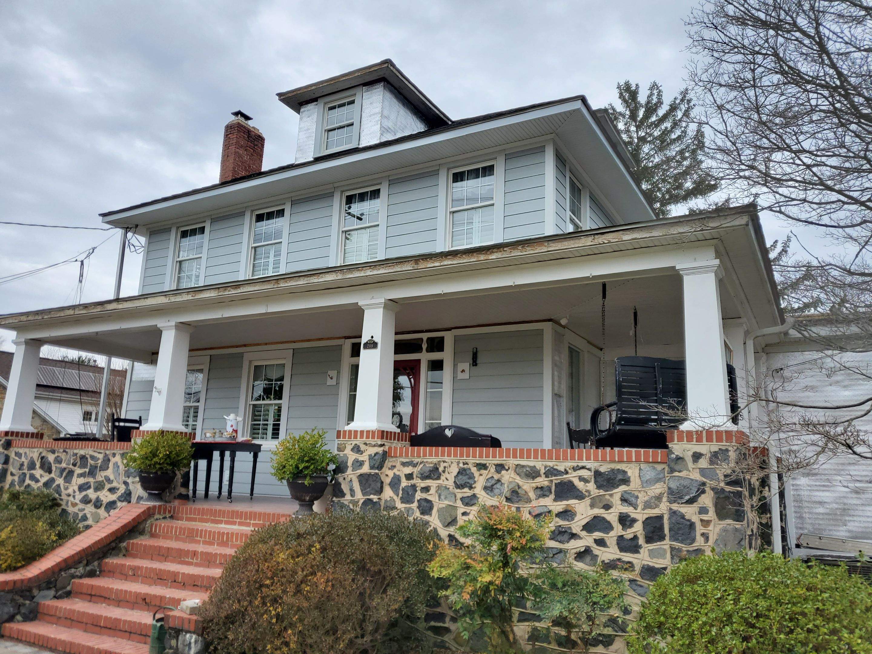 Siding Replacement using James Hardie siding by American Home Contractors