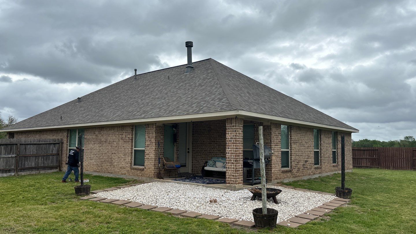 Hail Damage using Owen's Corning Duration (Lifetime) Shingles by Roof Repair Company