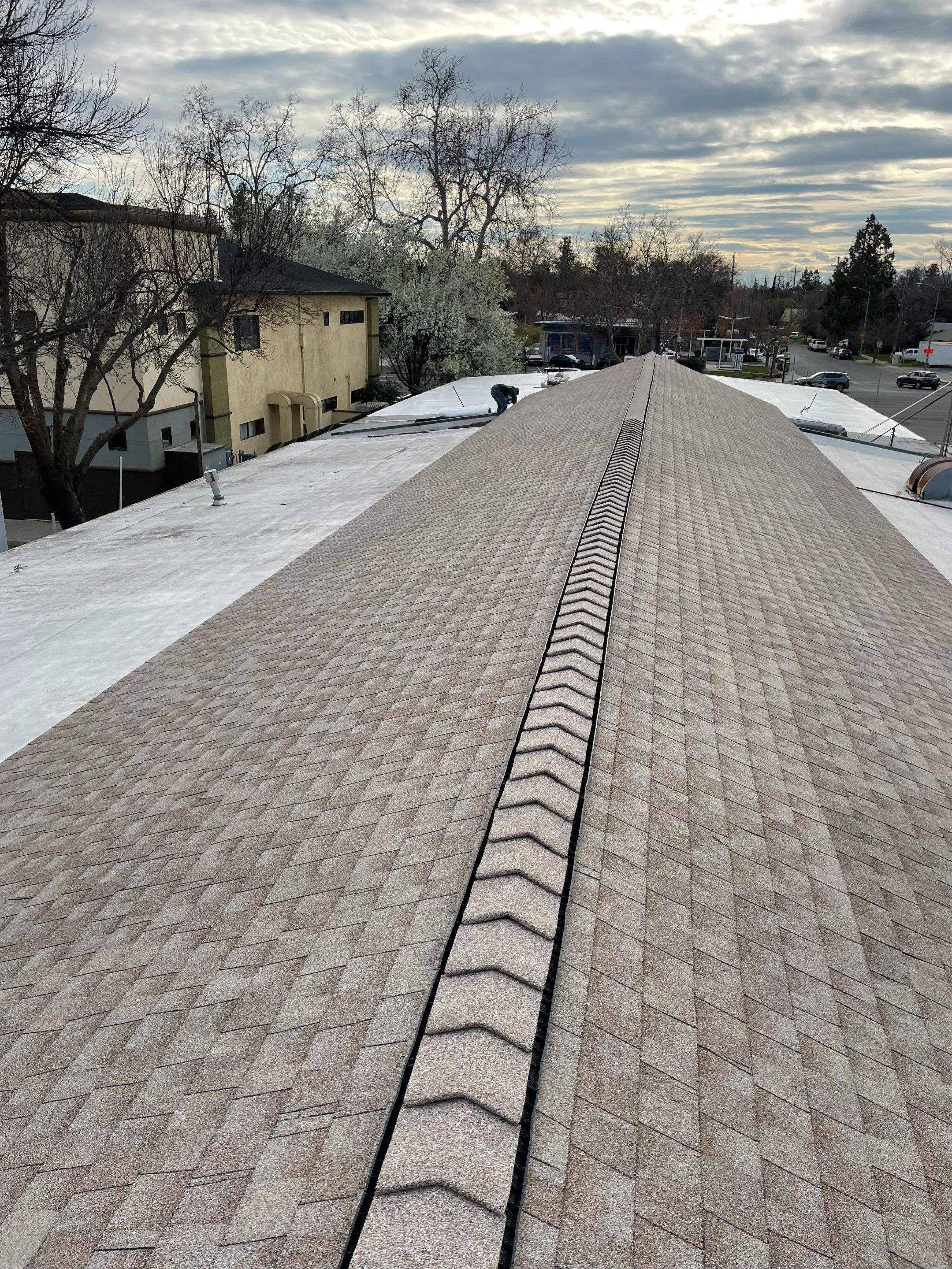 Esplanade furniture Duro-last and GAF Shingle by Butte Roofing Company License #567600