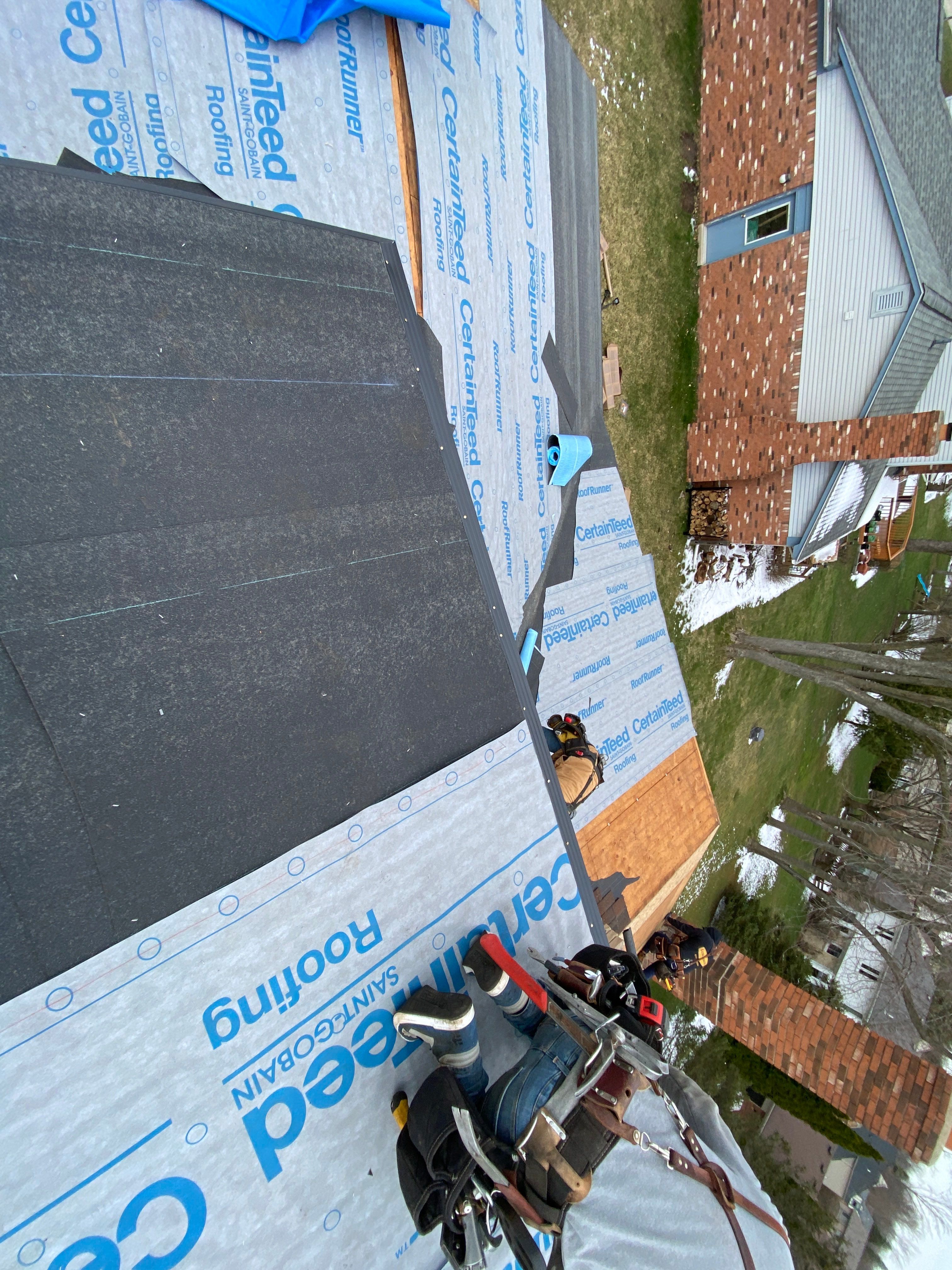 Roof Replacement using CertainTeed Landmark by 180 Contractors