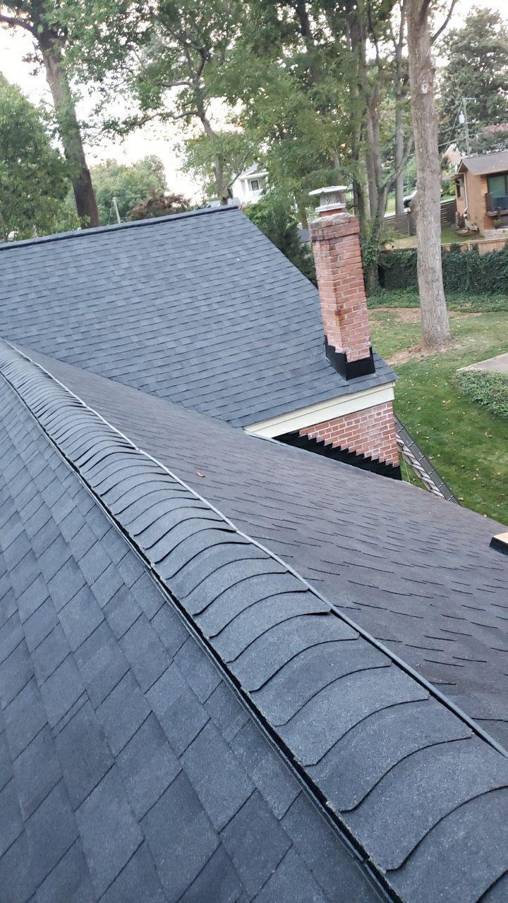 Alexandria Roof Project - CertainTeed Landmark Pro Max Def Charcoal Black Shingles by RM Banning, Inc.