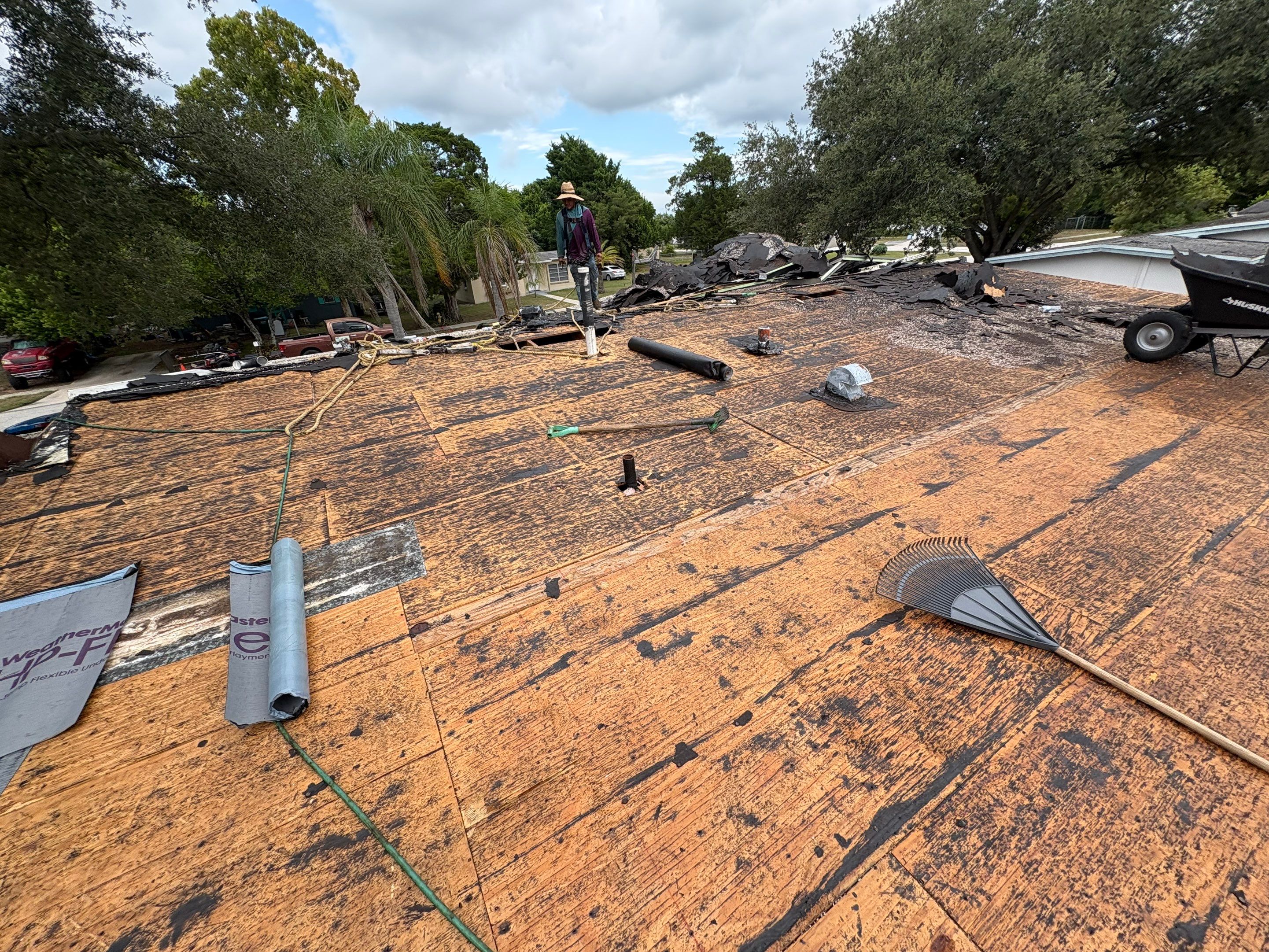 Standing Seam Metallic Copper Metal Roof Replacement in Deltona by Pinnacle Roofing Group