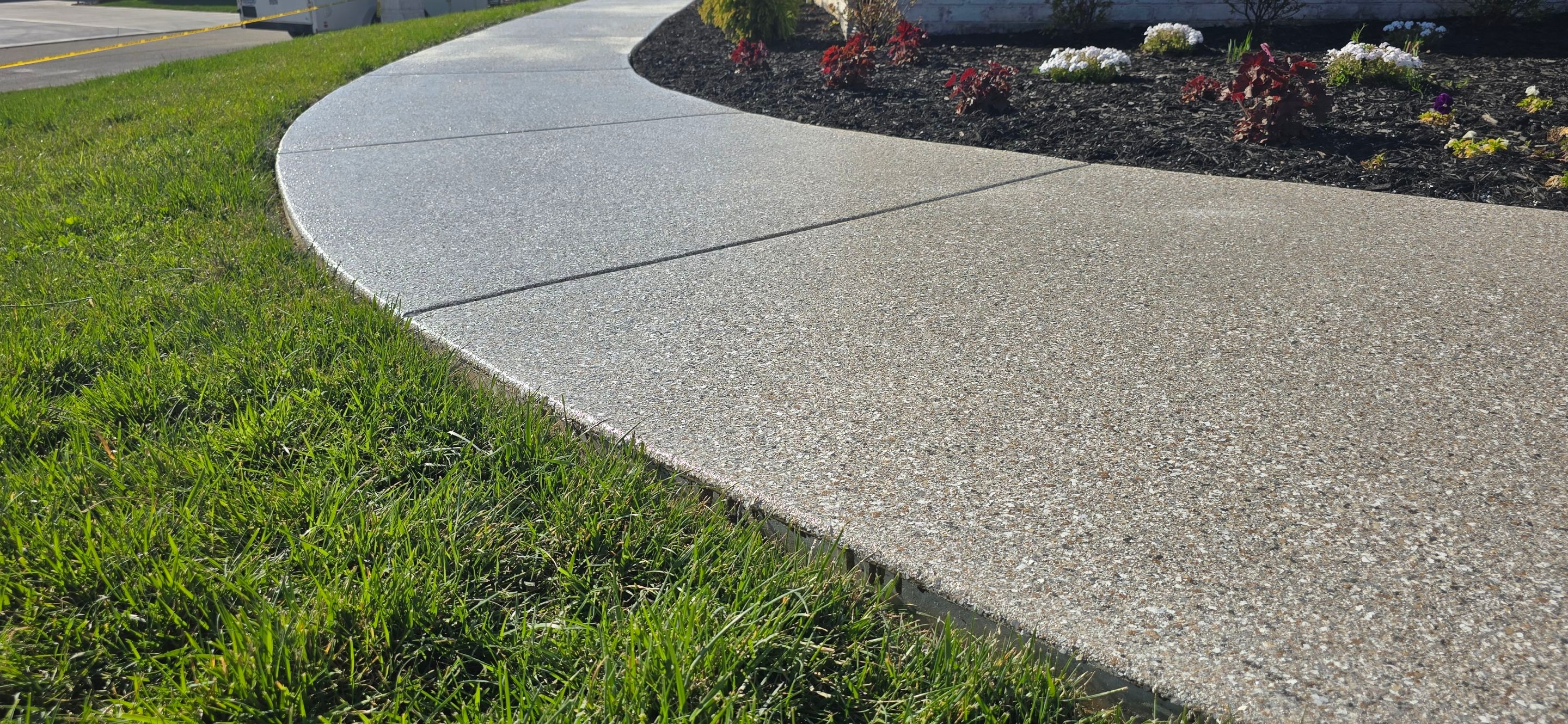 Driveway, Sidewalk, & Porch Using Claystone by Elite Floor Solutions