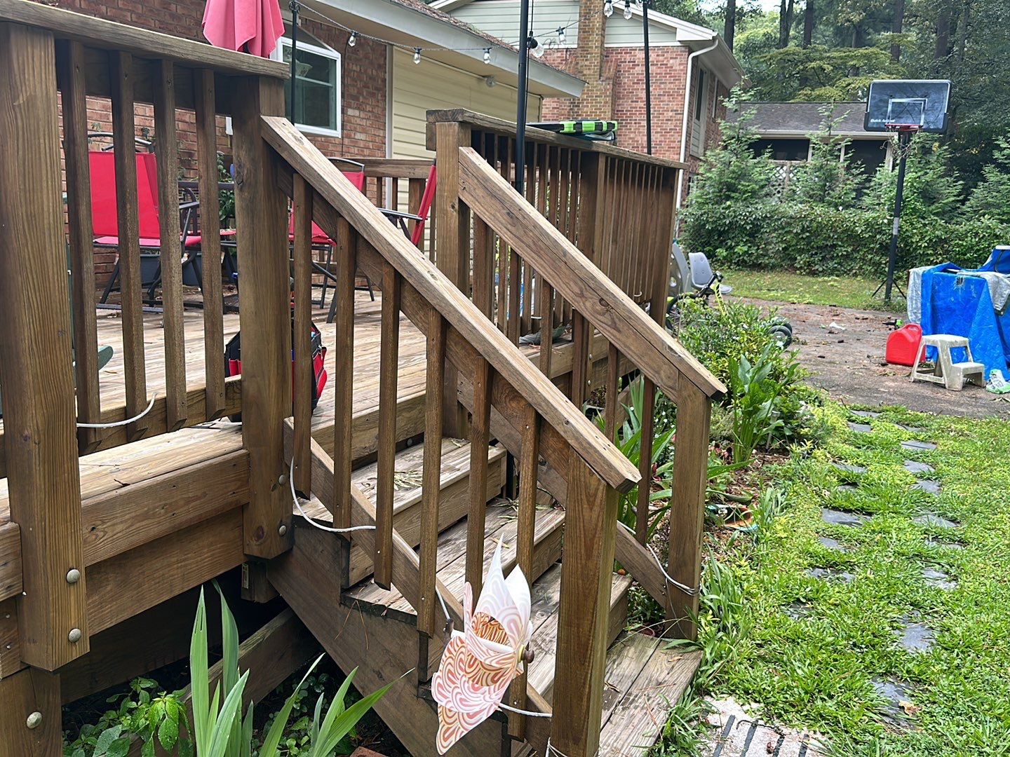 Coated Deck using Wood Sealant by DuraSeal