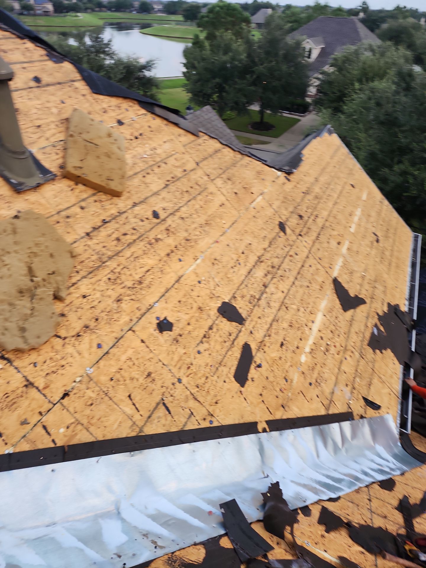 Residential Roofing Installation using Owen's Corning Duration (Lifetime) Shingles by Roof Repair Company
