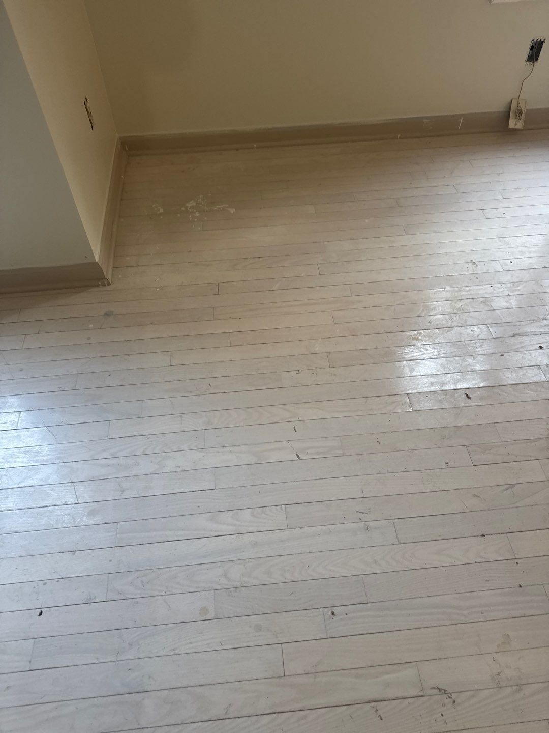 Hardwood Refinishing Project in Canonsburg by Floors in a Day, Inc