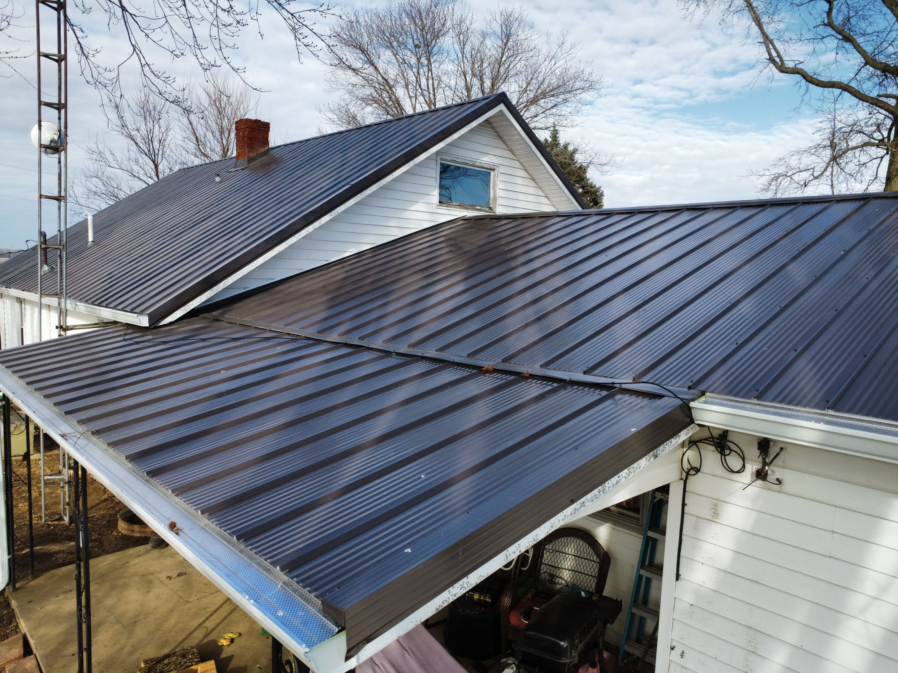 M Panel Metal Roofing - Burnished Slate by Hoel Roofing & Remodeling