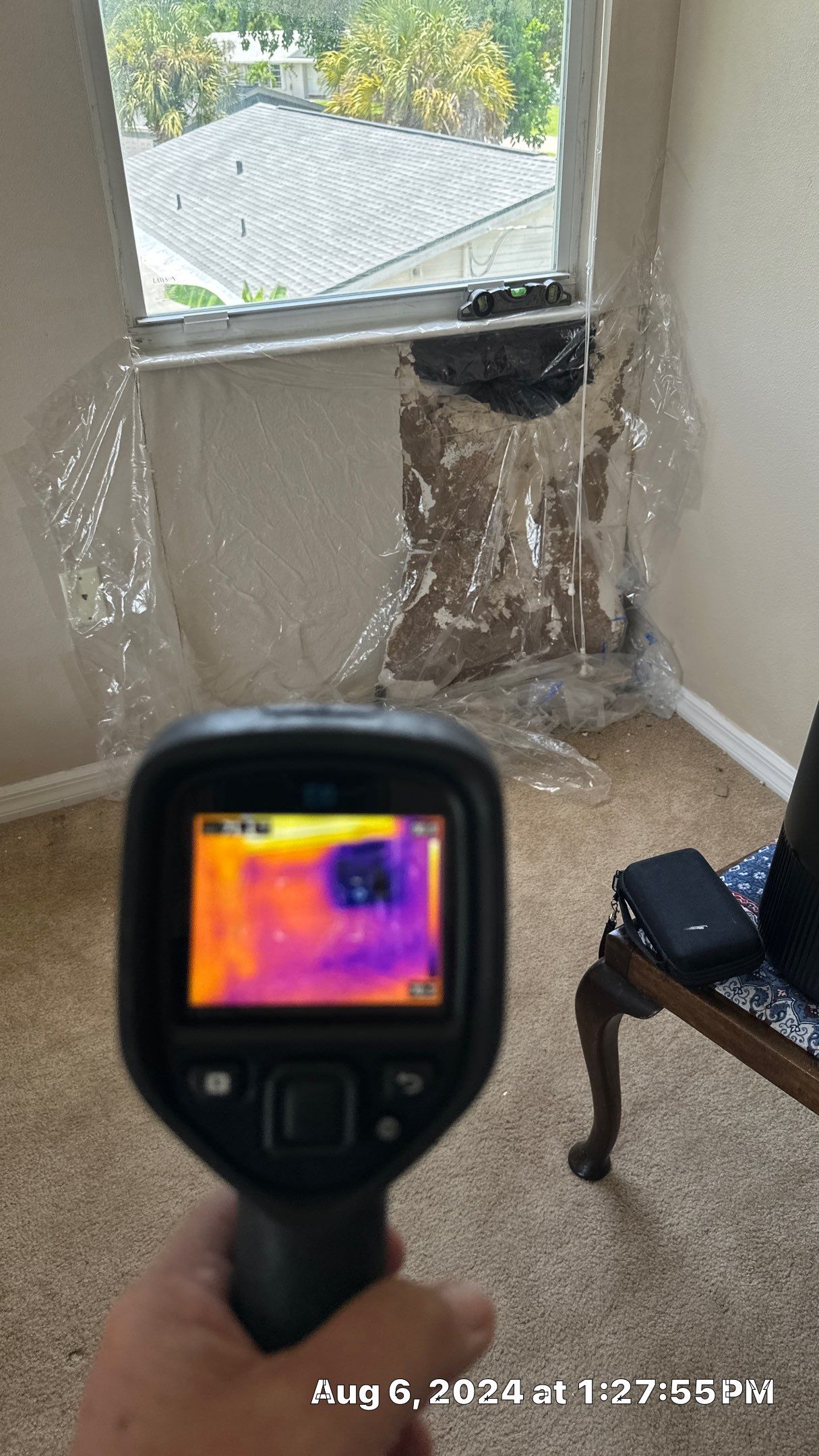 Indoor Air Quality Testing using IR Camera, Moisture Meter, Air Cassatte samples and Tape lifts by Building performance Solutions LLC