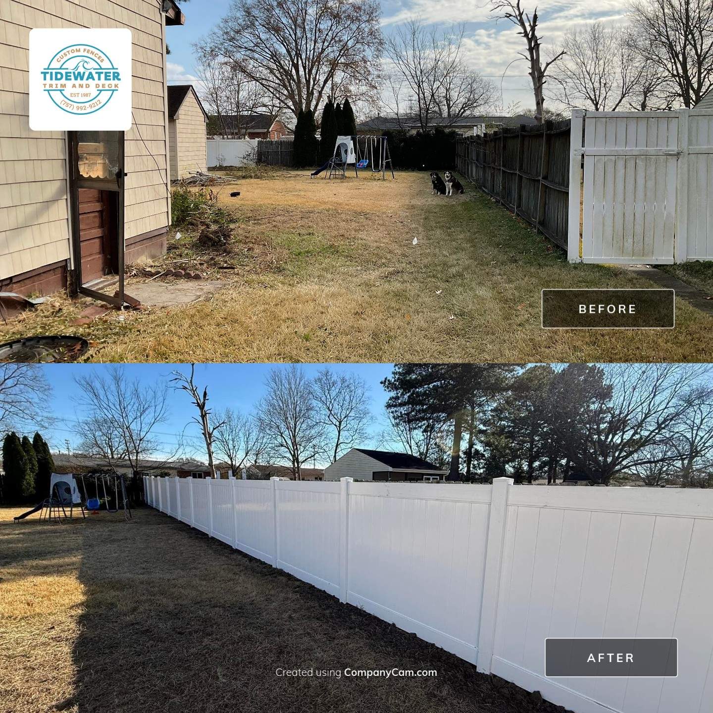 Modern Materials, Timeless Design by Tidewater Fence