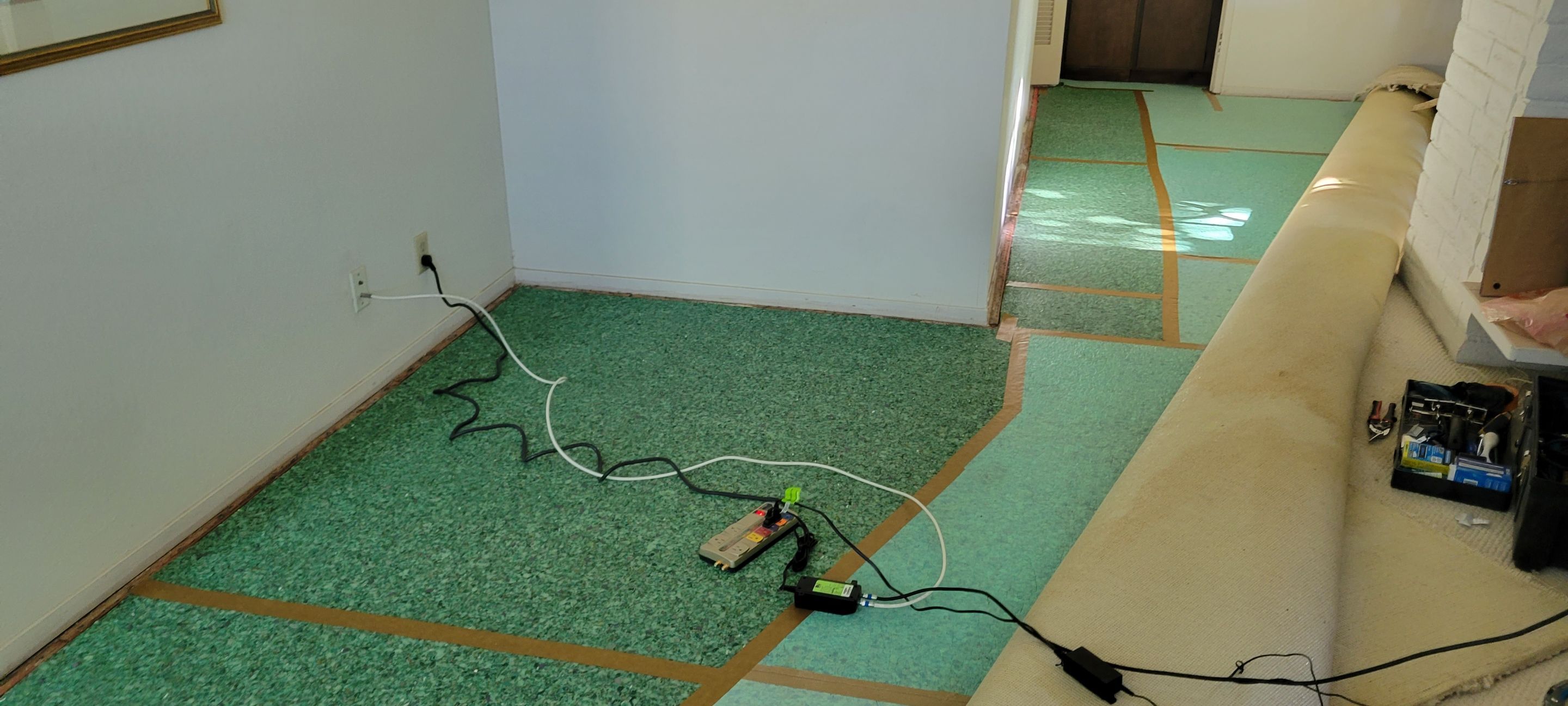 Carpet Re-installation after Flood Damage by Ardent Carpet Restore LLC