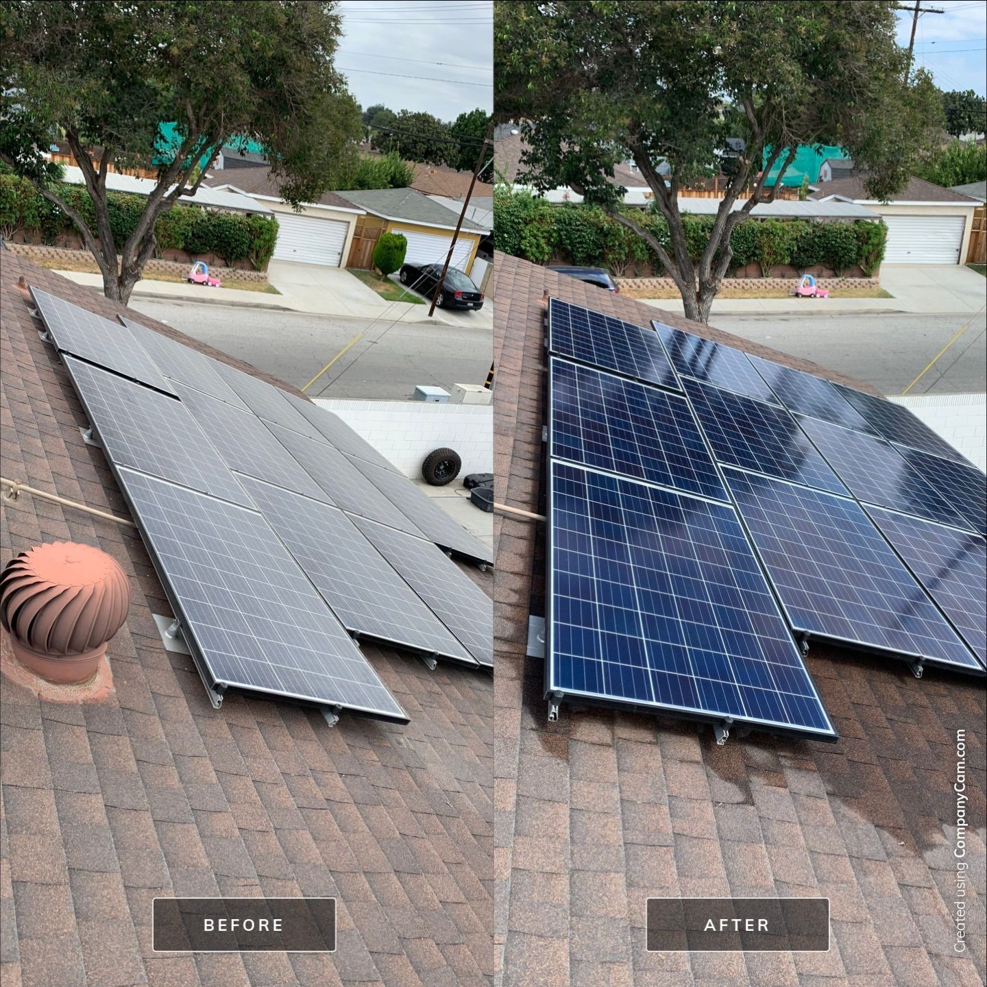 Roof Cleaning by La Power Washing Inc
