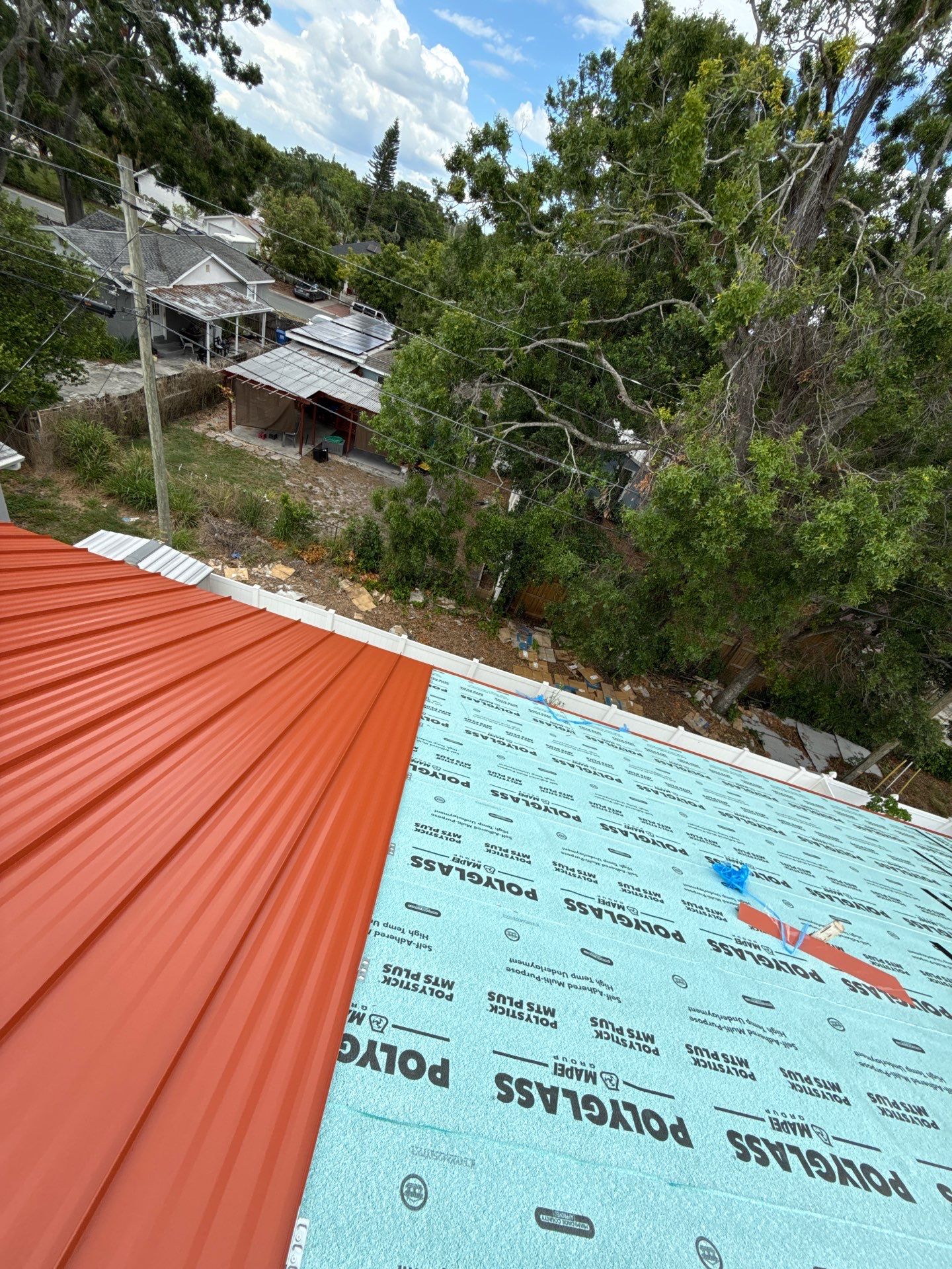 Project in St. Petersburg 33713 by Mitchell Roofing Company LLC 