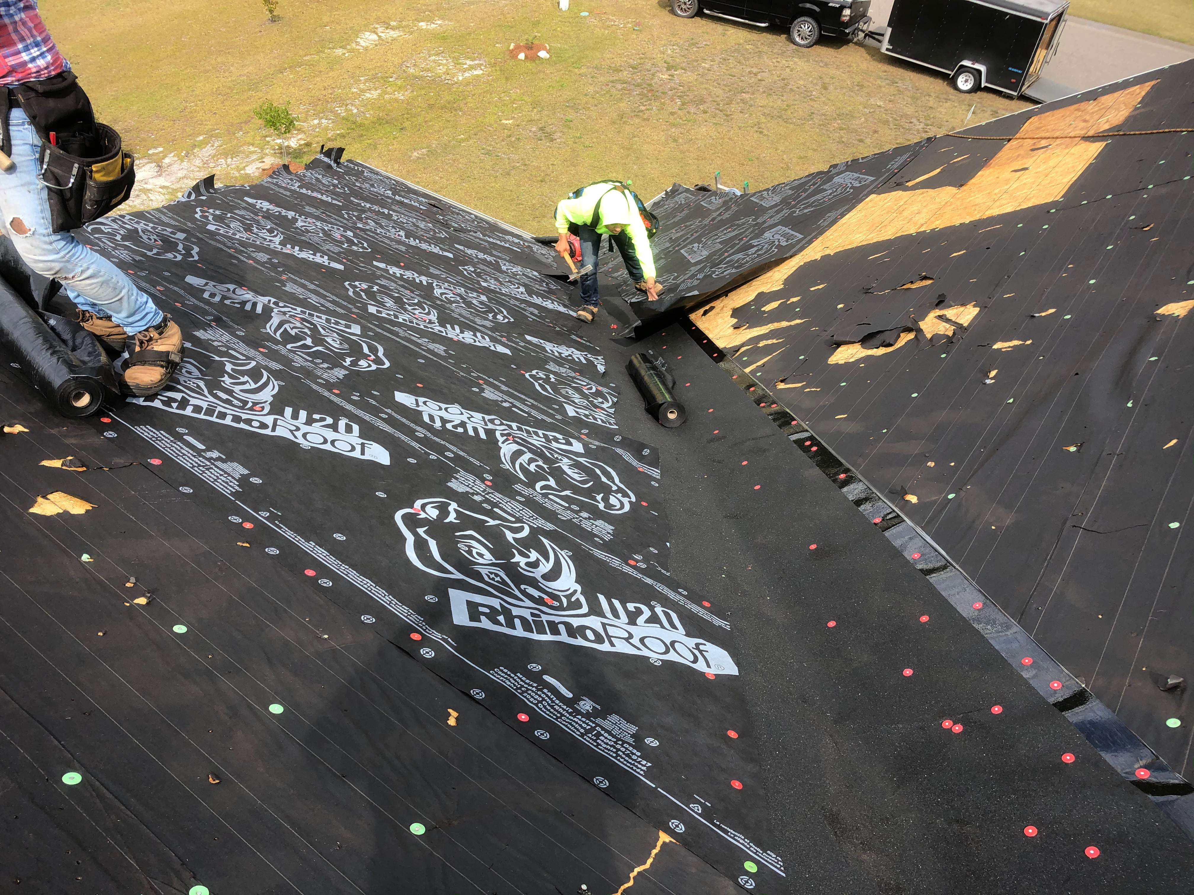 INSPECTION ( Hail Damage) / Repair by American Roofing NC