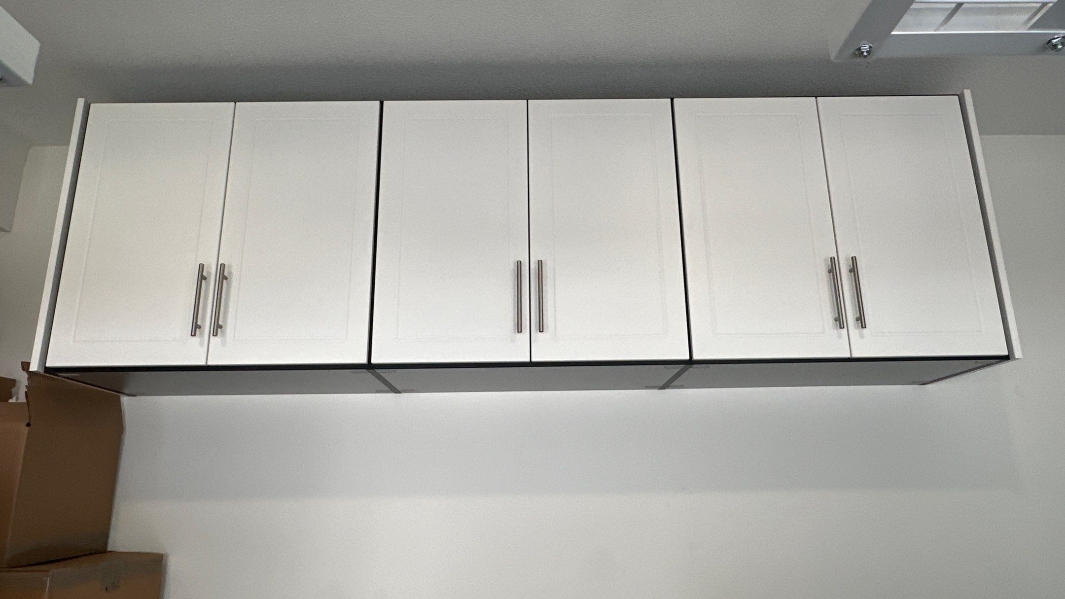 Michael M. upgraded his garage with overhead racks and slotwall by Banner Garage