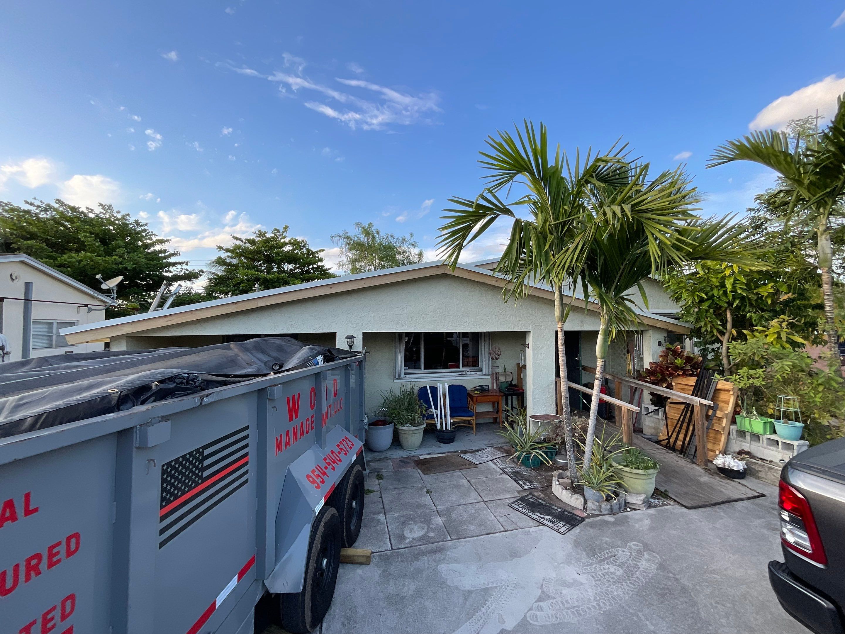 Beautiful Blue Shingle Re-Roof in Hollywood! by First Due Roofing