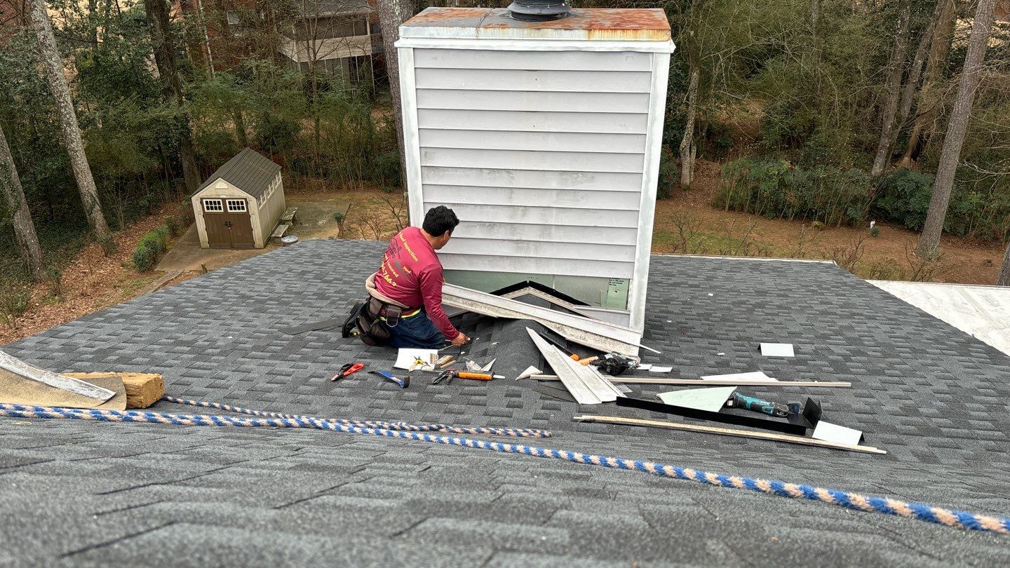 Roof Replacement Gutters & Downspouts by Deerfield Roofing LLC