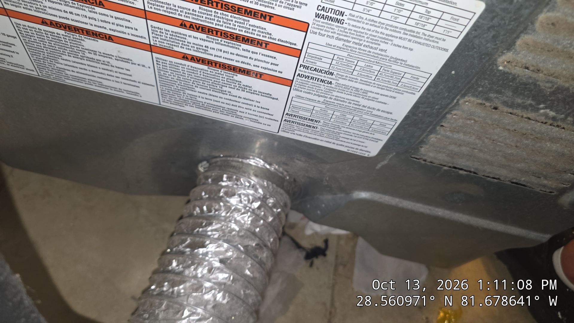 Dryer Vent Cleaning — Montverde by Hygienic Air, Inc