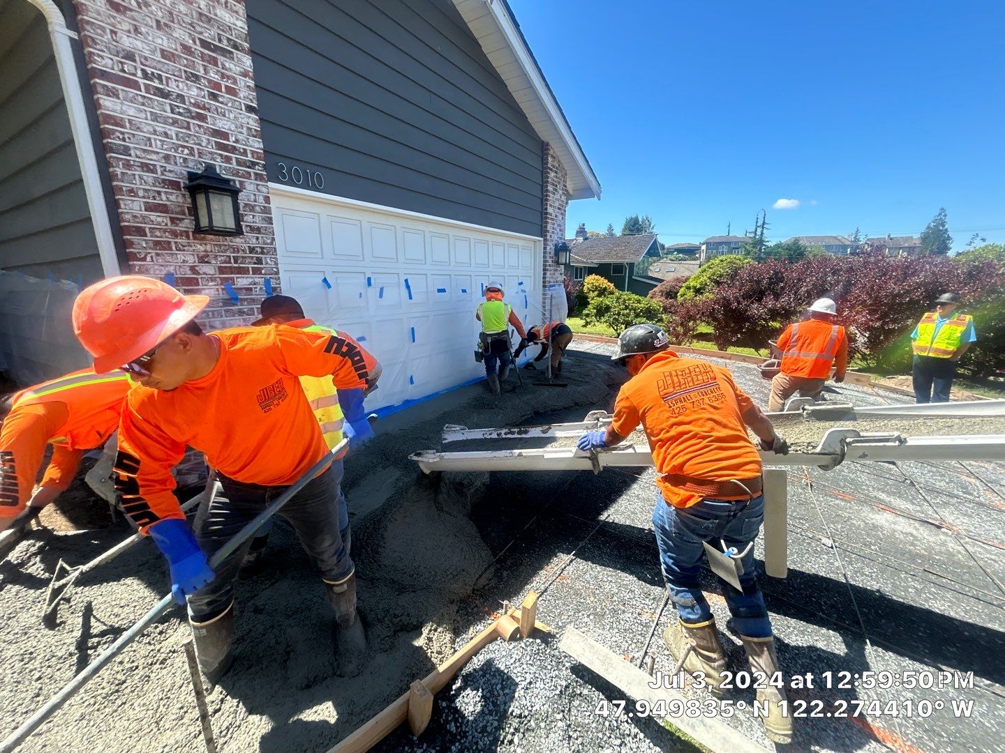 Jacob | Concrete Driveway  by Jireh Asphalt & Concrete Inc 