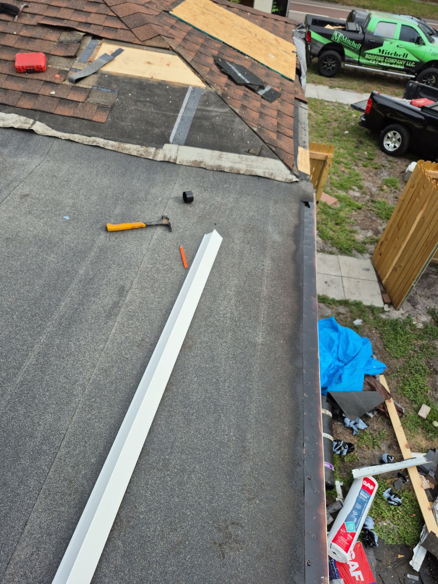 Project in St. Petersburg 33713 by Mitchell Roofing Company LLC 