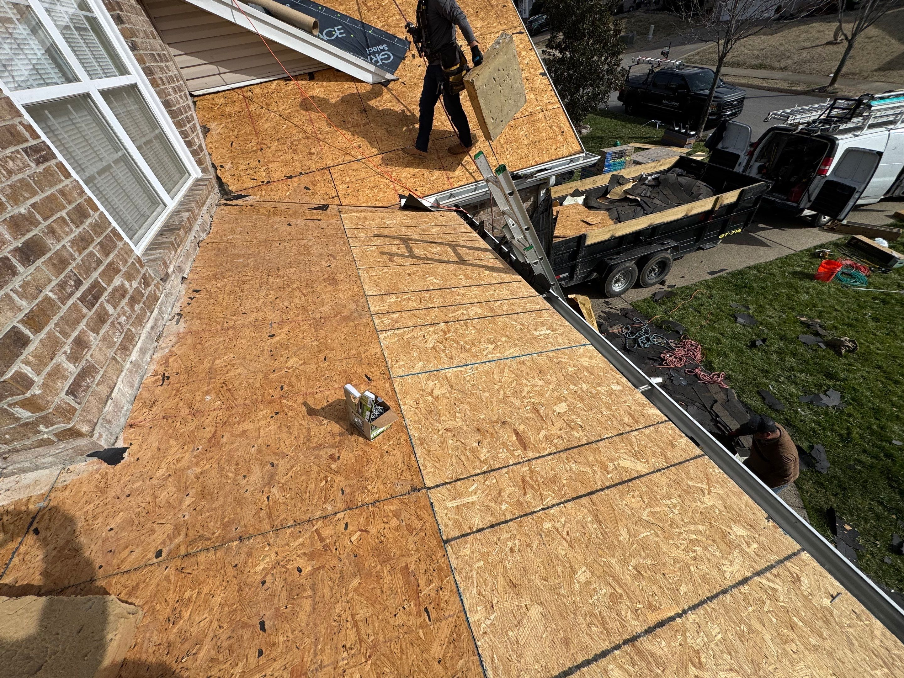 Charcoal Black Re-Roof by Royal House LLC