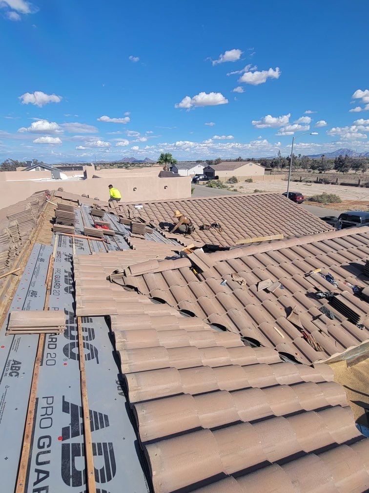 Sandstone Beige Concrete Tile by Reimagine Roofing