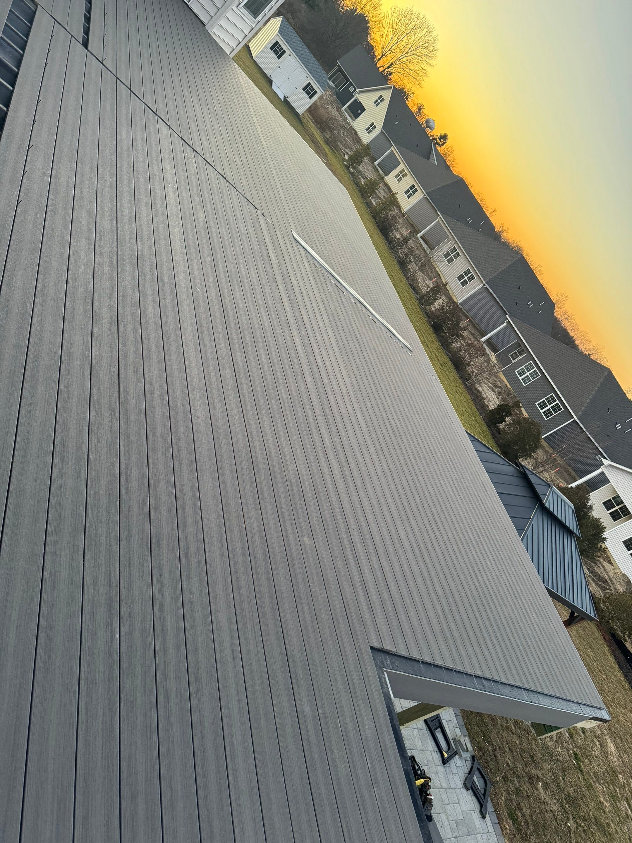 New Deck With Waterproofing  by deck guardian