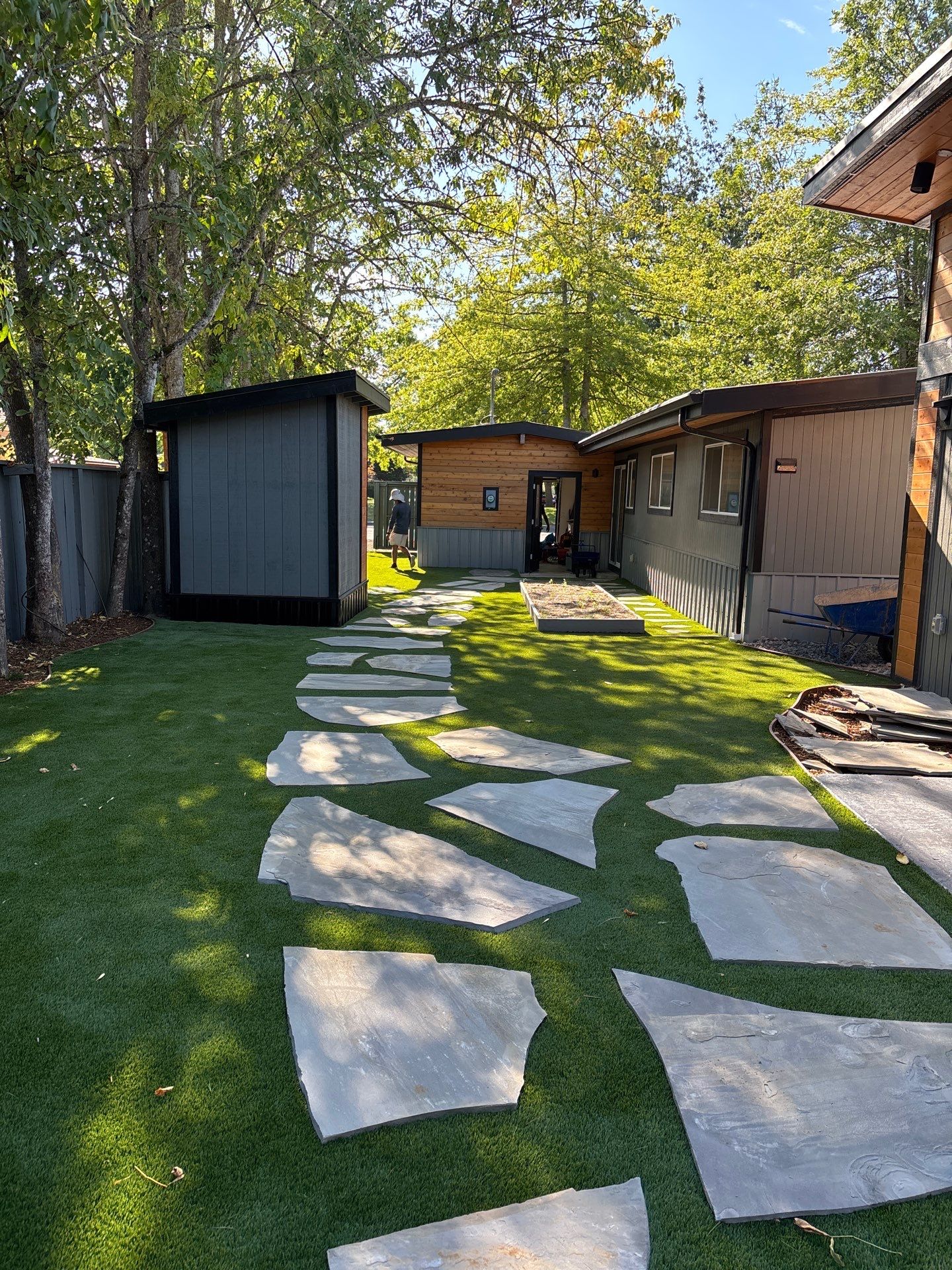 2575 - Synthetic Grass & Paver Installation by MV General Construction, LLC