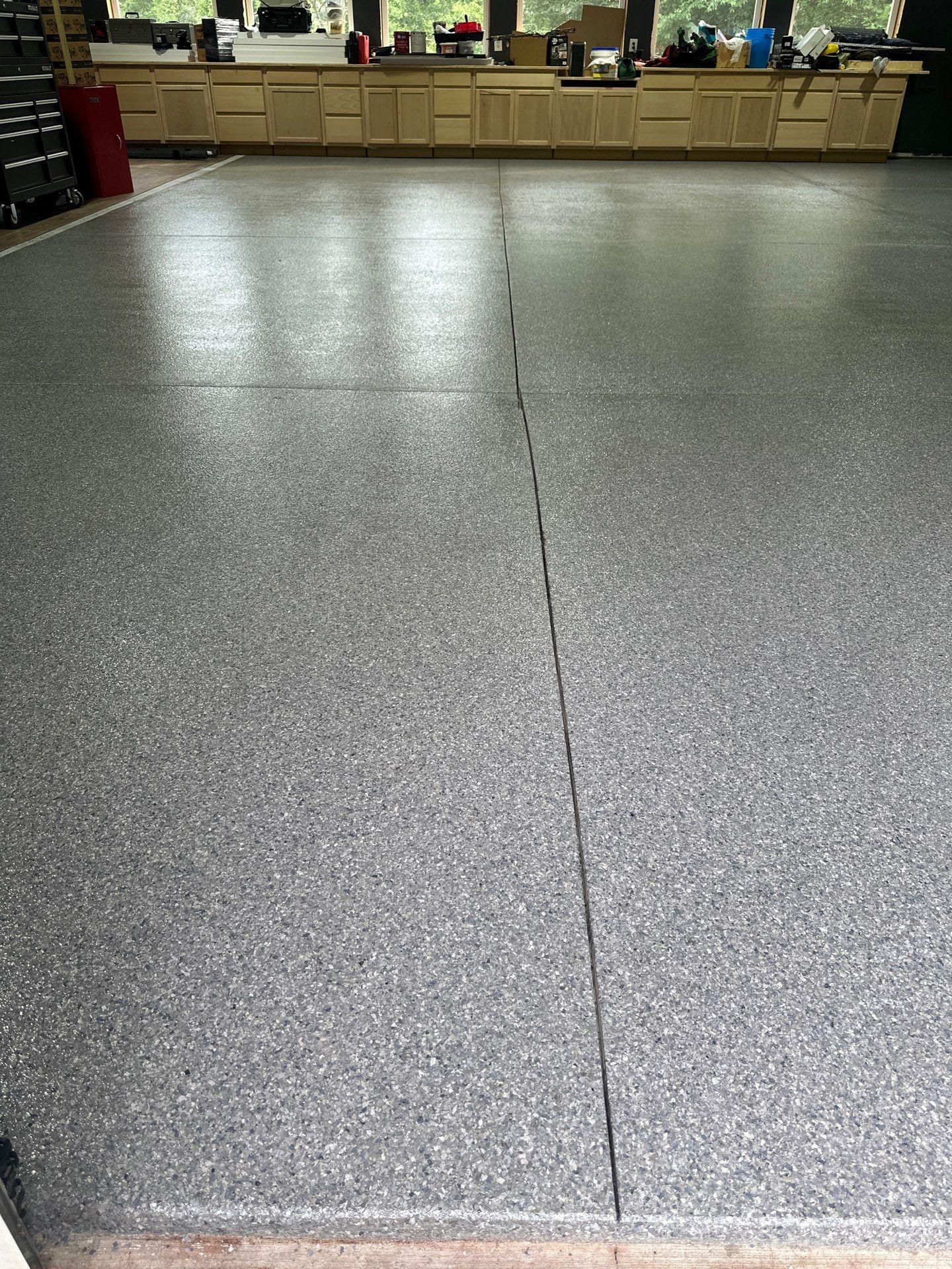 Garage Floor Coating using Briar by My Garage Floor Guys