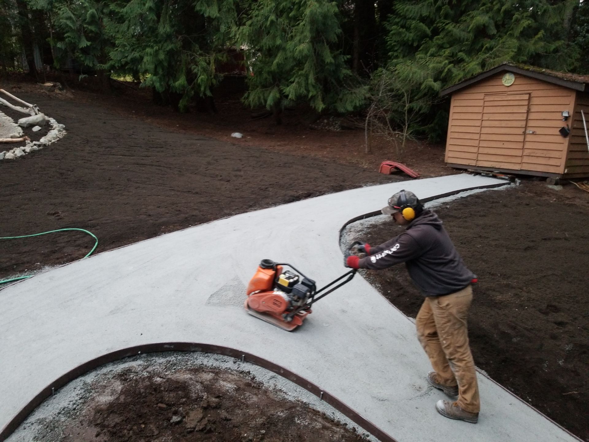 Complete Backyard Transformation with Eco-Lawn, Xeriscape, and New Chain Link Fence Installation by Habanero Garden and Exterior Care