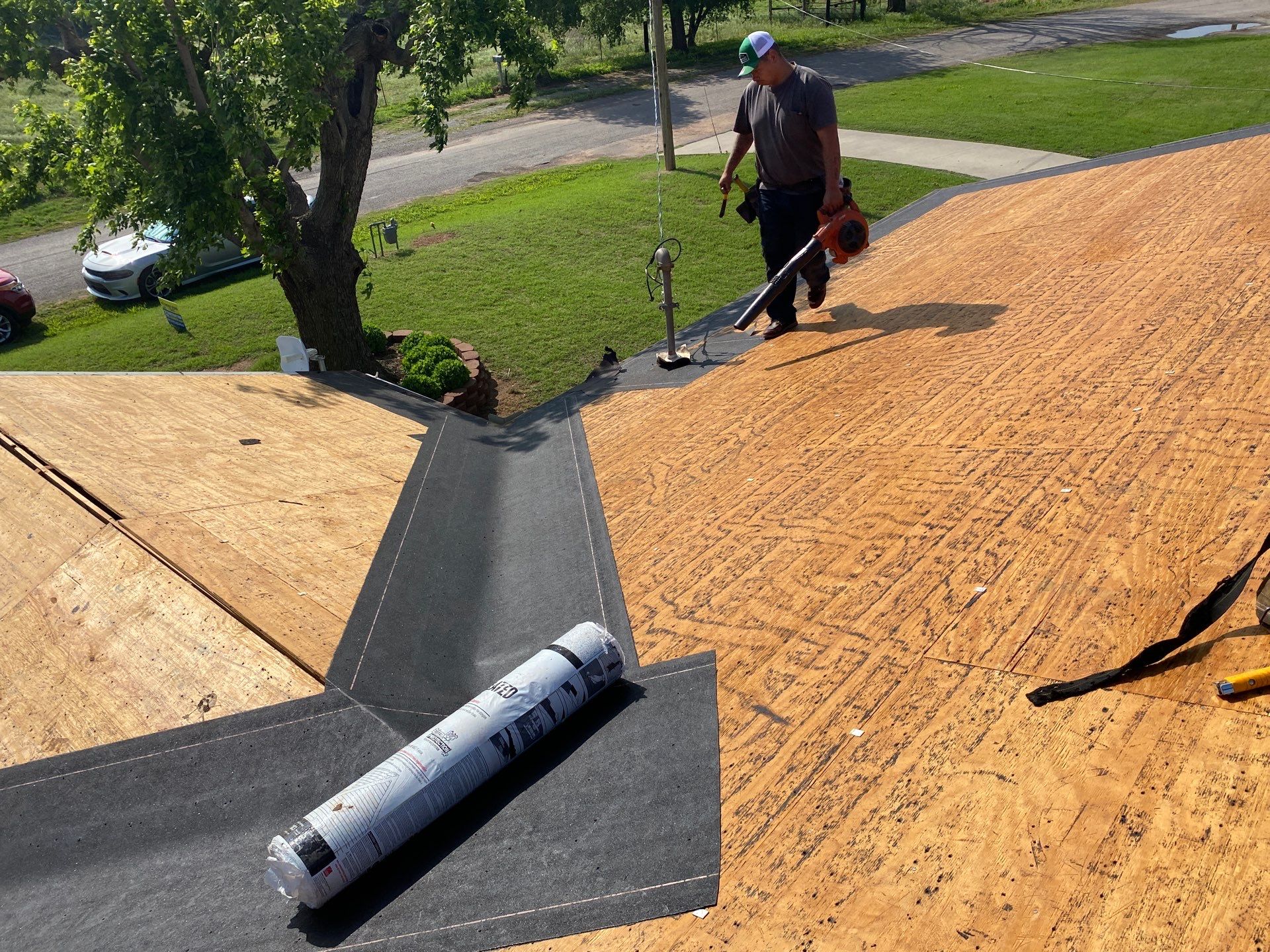 Roof Replacement Project in Geary, OK by Z Construction & Roofing, LLC