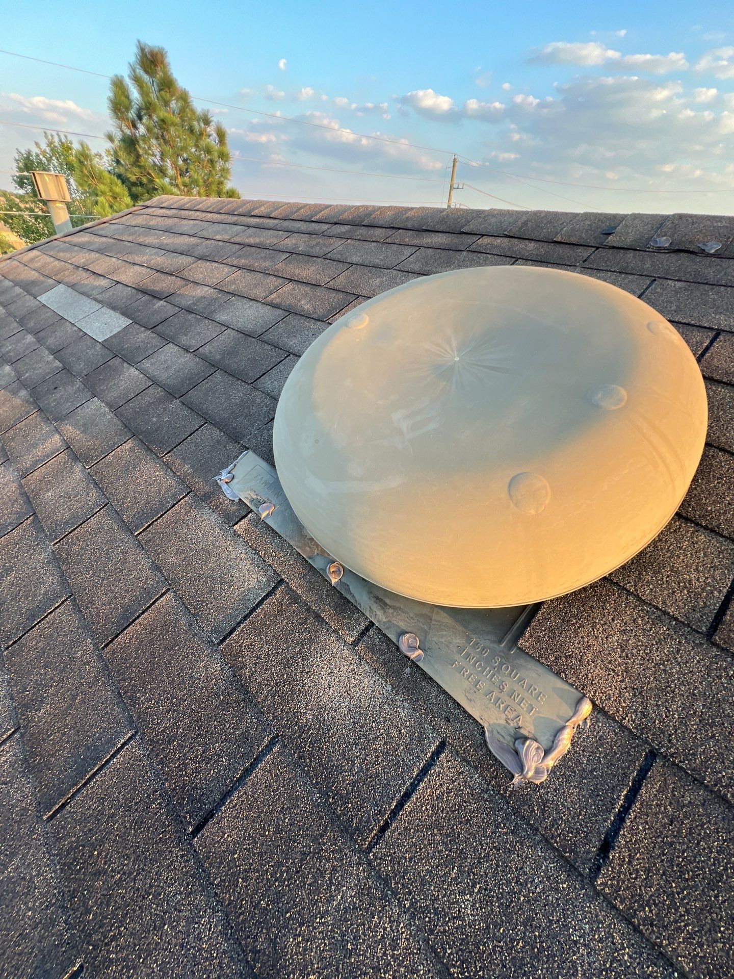 Hail Damage using Owen's Corning Duration (Lifetime) Shingles by Roof Repair Company
