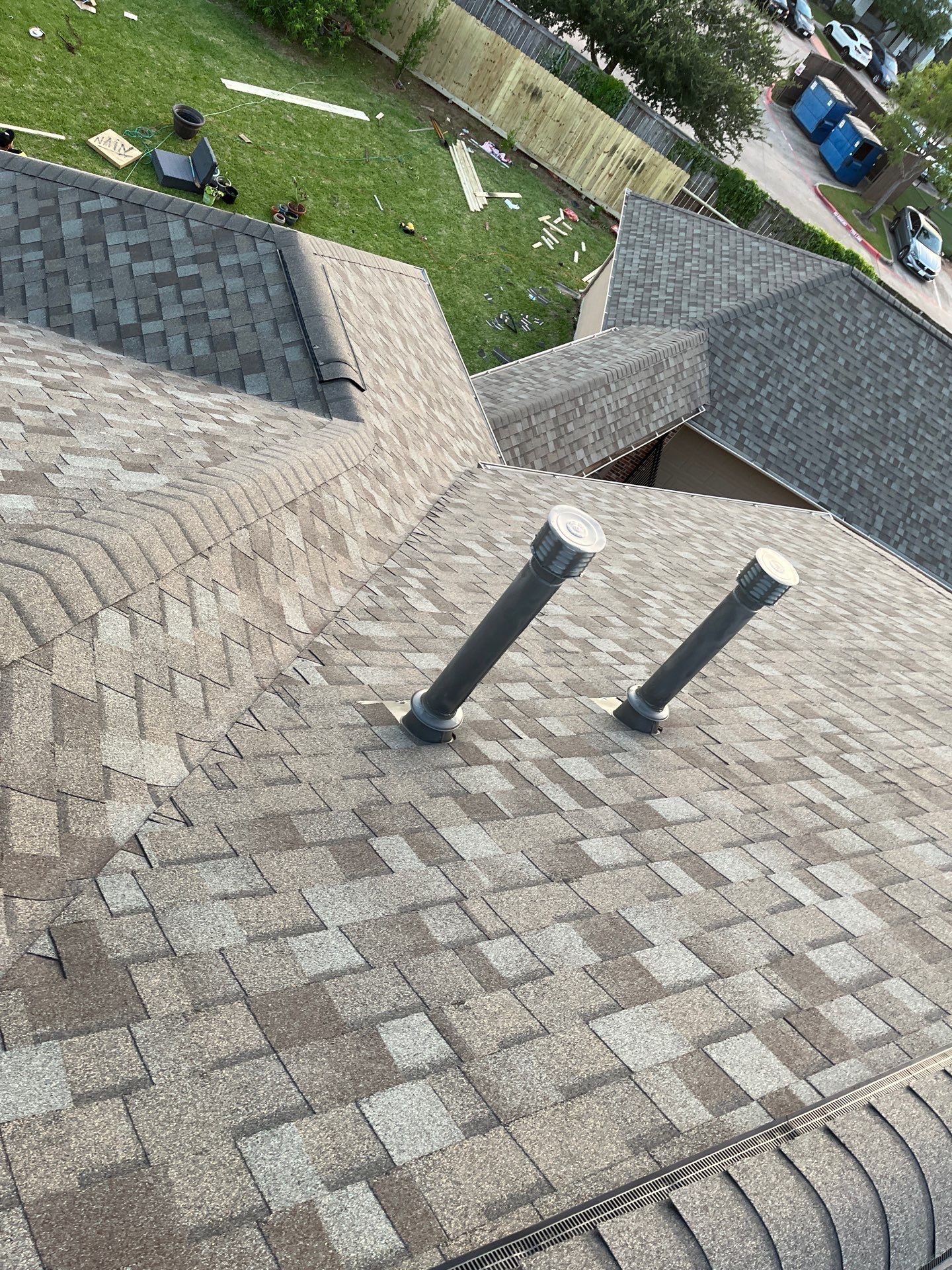 Residential Roofing Installation using Owen's Corning Duration (Lifetime) Shingles by Roof Repair Company