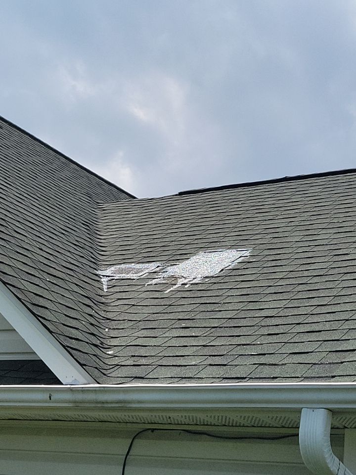 Roof Repair using 7/16-in x 4-ft x 8-ft OSB Sheathing by RGR Construction and Roofing, LLC