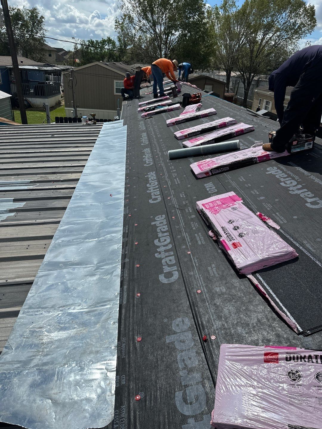 Residential Roofing Repair using Owen's Corning Duration (Lifetime) Shingles by Roof Repair Company