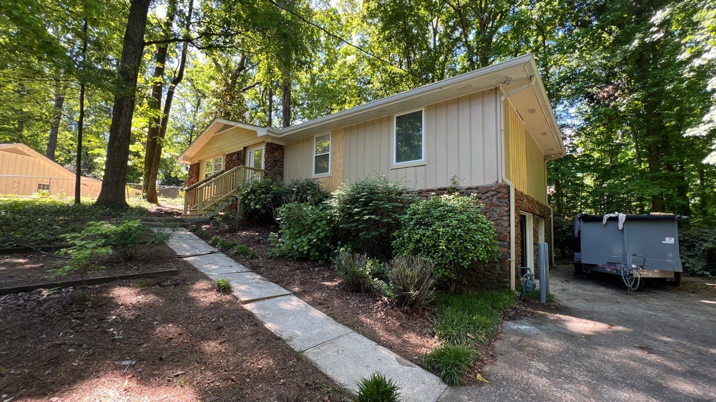 Full Interior and Exterior Home Renovation with Finished Basement in Marietta by Swift Home Renovations