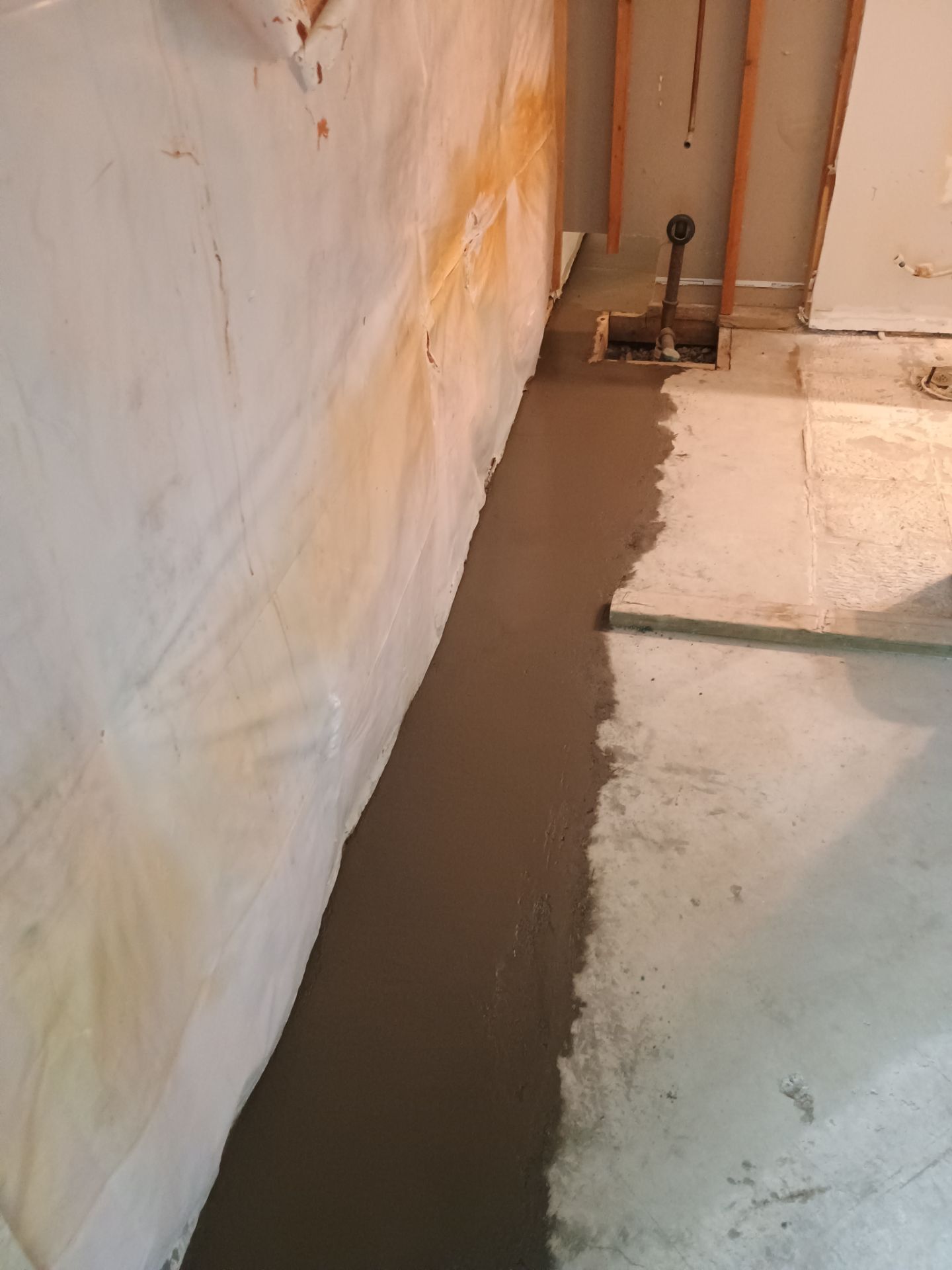 Interior Drain Tile & Sump Pump Installation in Delano, MN by Waterproofing Northeast
