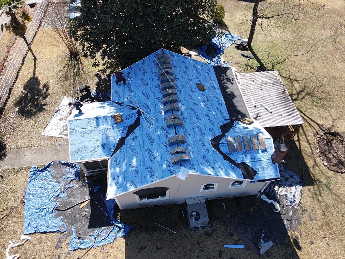 Asphalt Shingle Roof Replacement in Honea Path, South Carolina by Roofers LLC