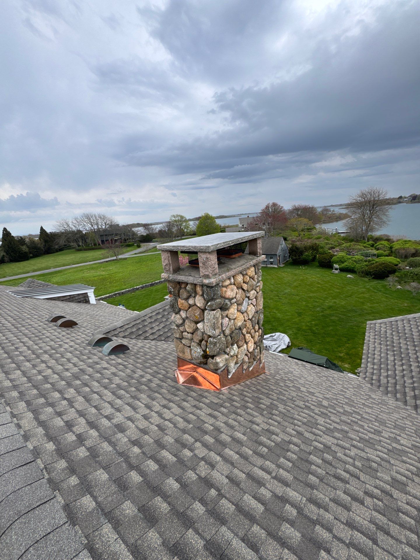 Ninigret Pond - Architectural Shingles & Copper Flashings  by Rinaldi Brothers