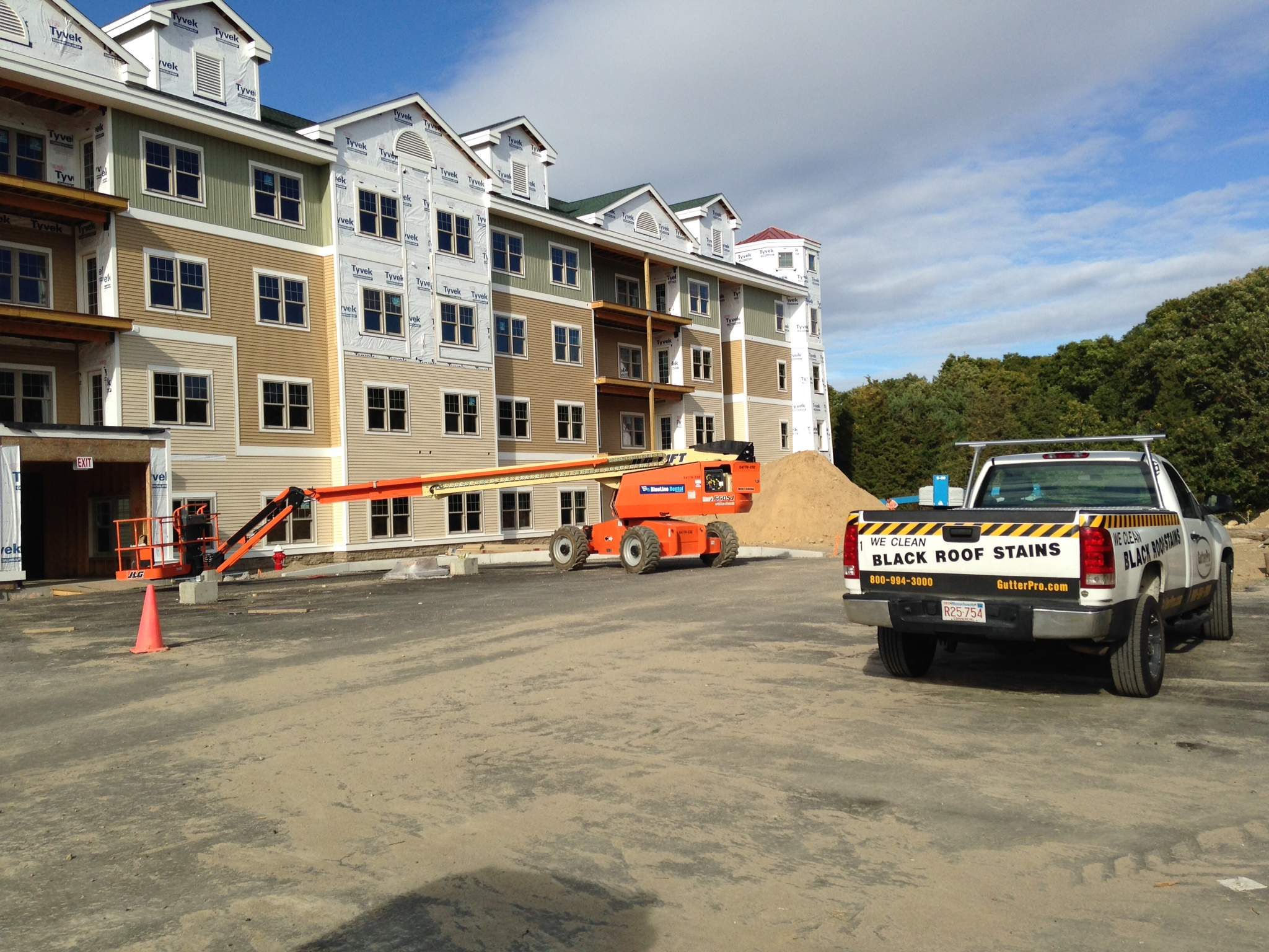 Commercial Gutters at Keystone Place in Buzzards Bay, MA by Gutter Pro by Gutter Pro Enterprises