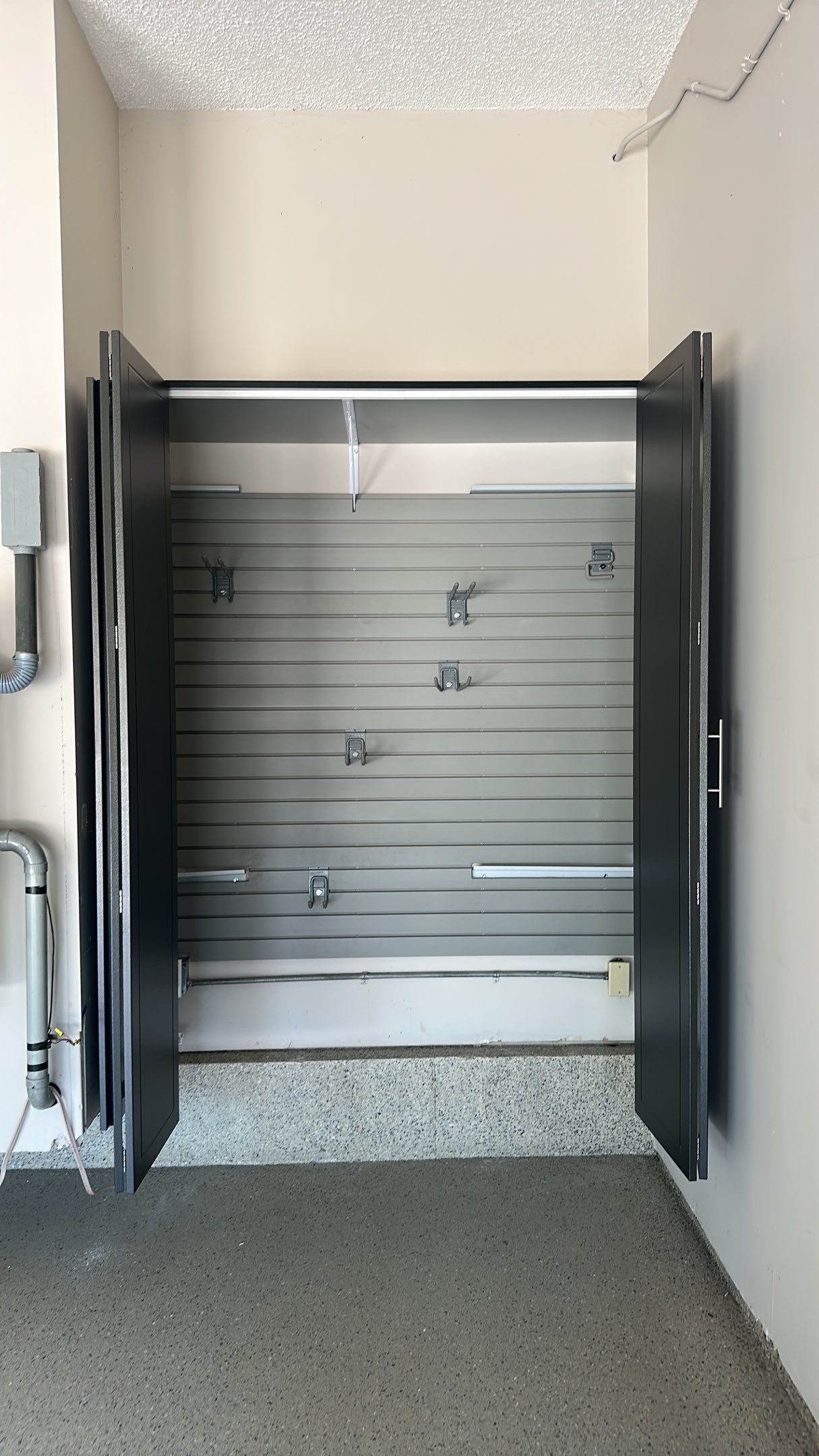 Tom D. transformed his garage with cabinets by Banner Garage