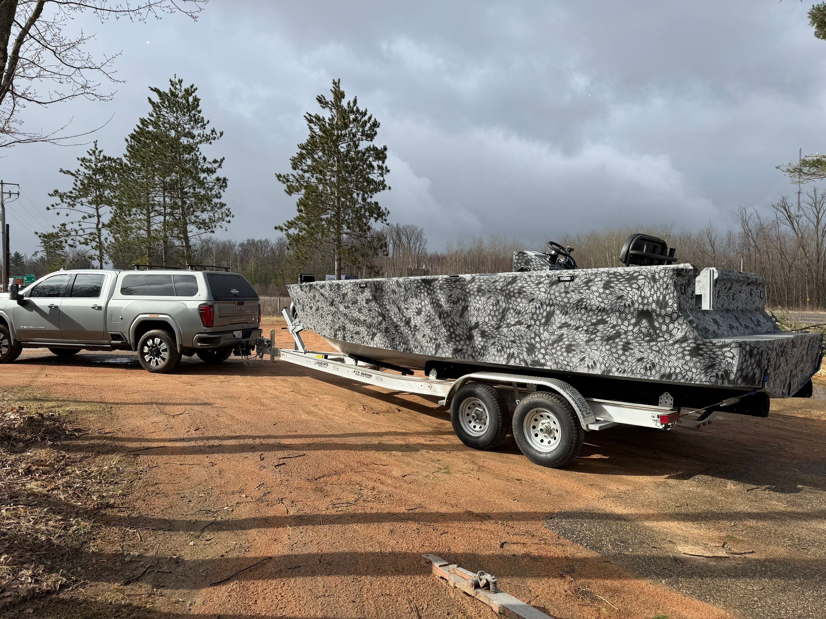 Rubberized boat Floor using Flexstone System by Endure Concrete Coatings