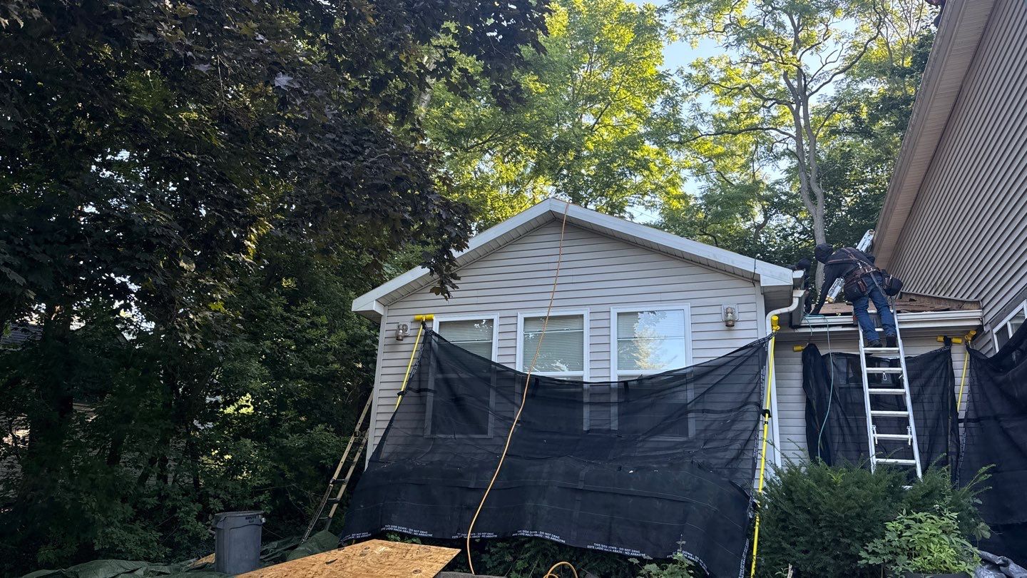 Roof Replacement using Owens Corning Brownwood by 180 Contractors