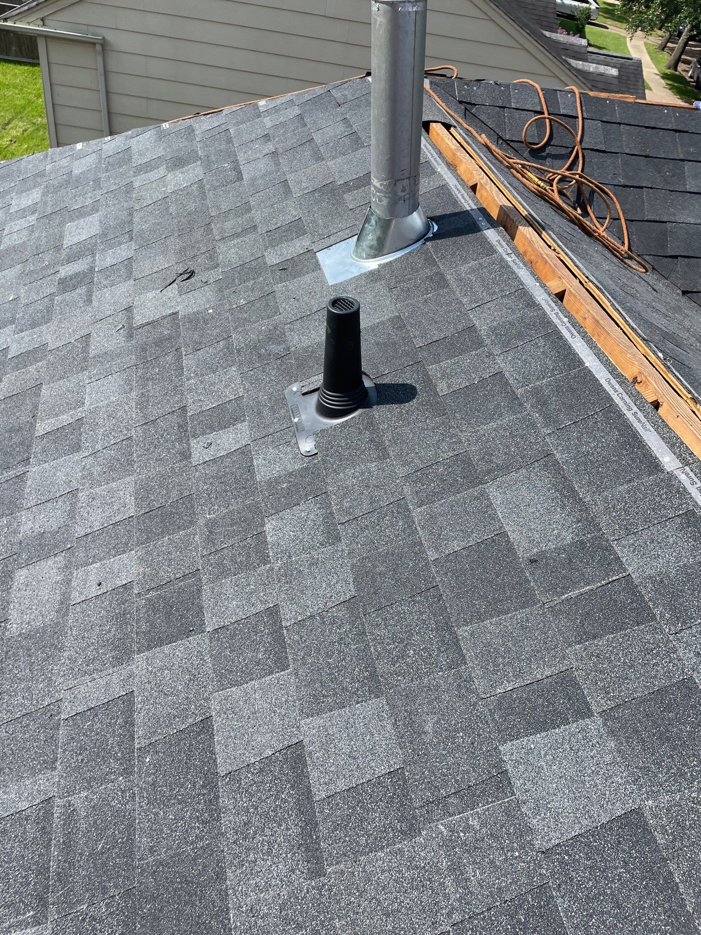 Residential Roofing Installation using Owen's Corning Duration (Lifetime) Shingles by Roof Repair Company